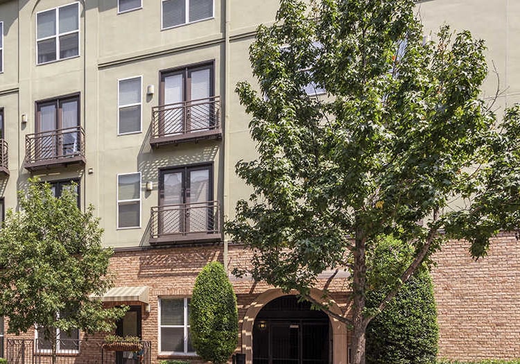 Exterior at Post Heights luxury apartment homes in Dallas, TX