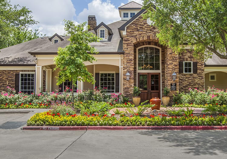 Leasing office at Reserve at Woodwind Lakes luxury apartment homes in Houston, TX