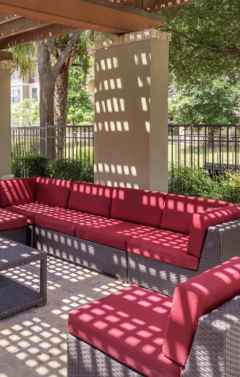 Grill area 2 at Stone Ranch at Westover Hills luxury apartment homes in San Antonio, TX