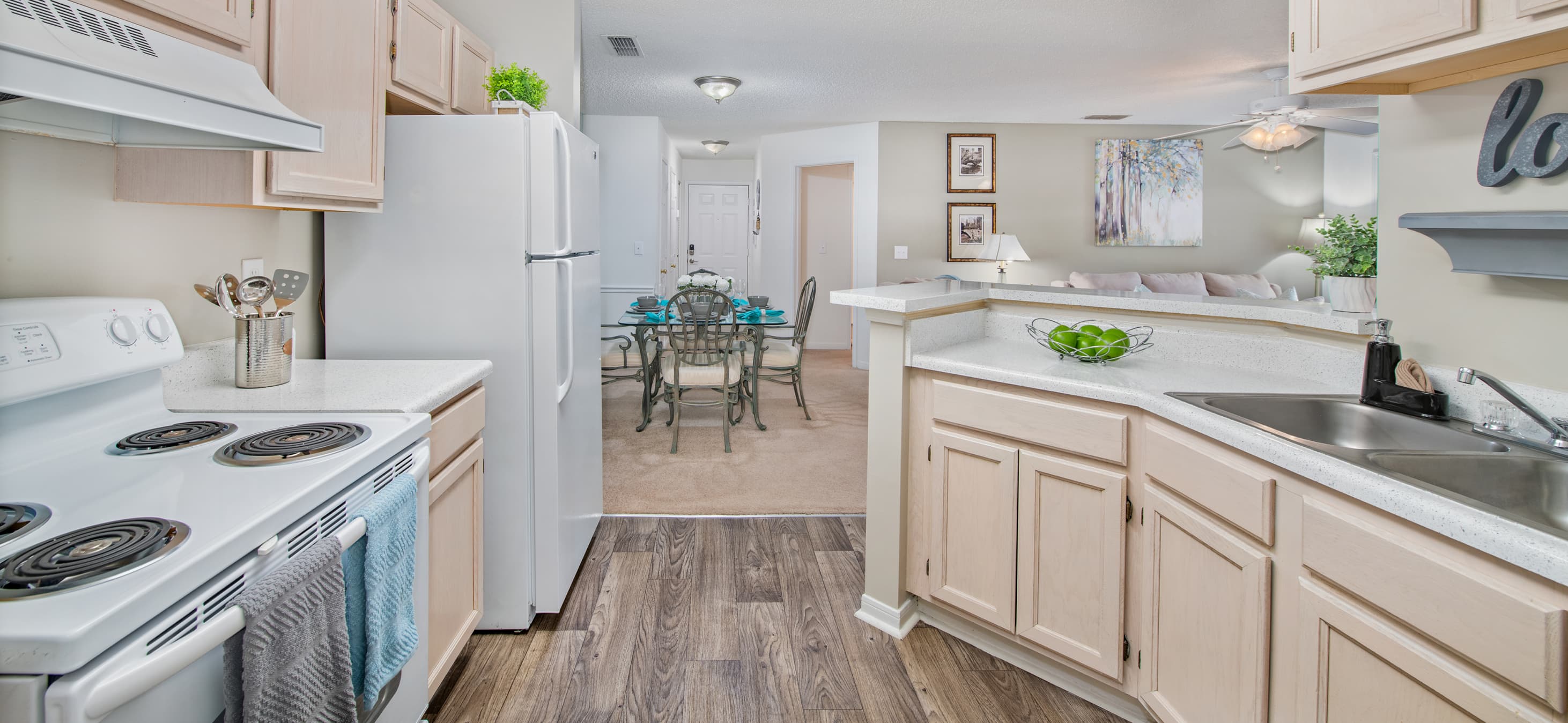 Kitchen at Colonial Village at Trussville in Birmingham, AL