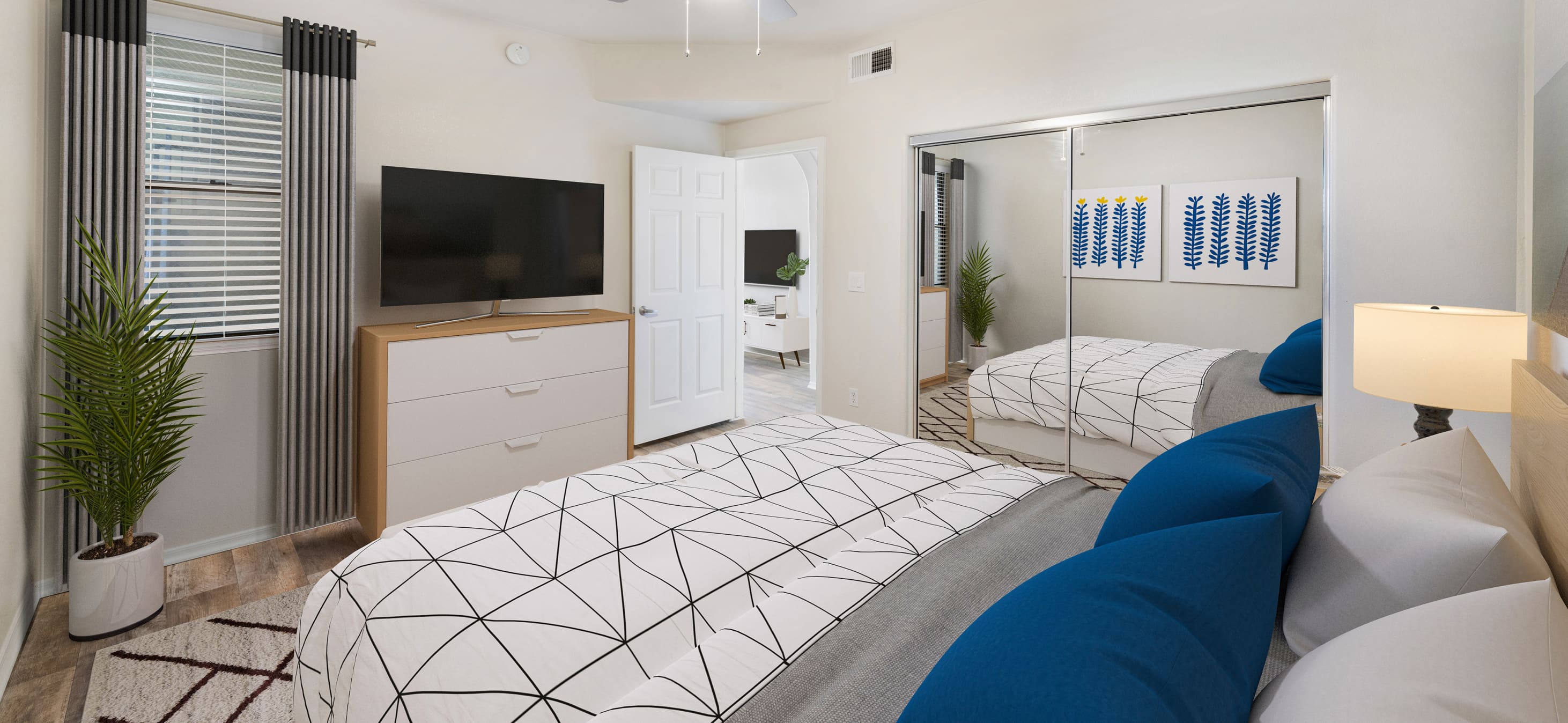 Guest Bedroom 2 at MAA Lyons Gate in Phoenix, AZ