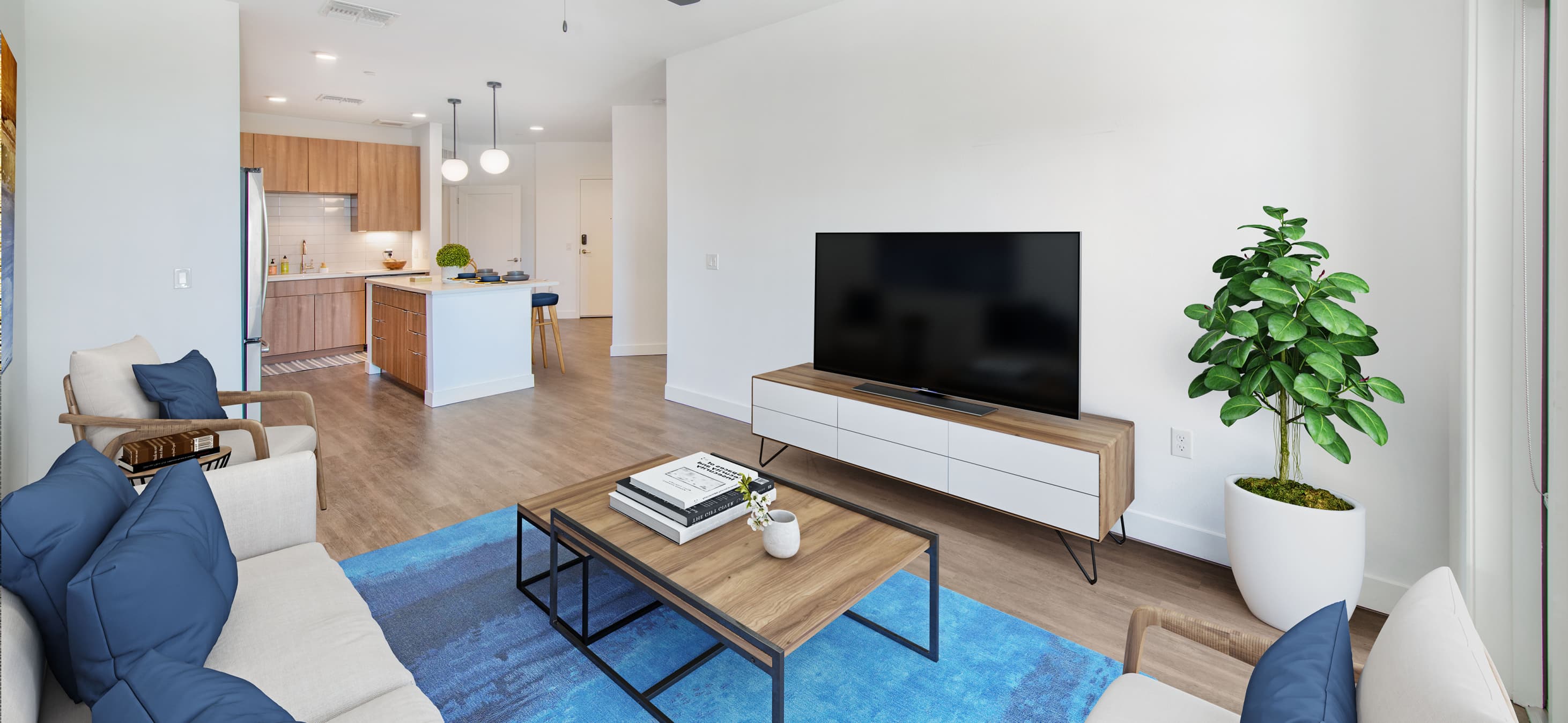 Living room at MAA Midtown Phoenix in Phoenix, AZ