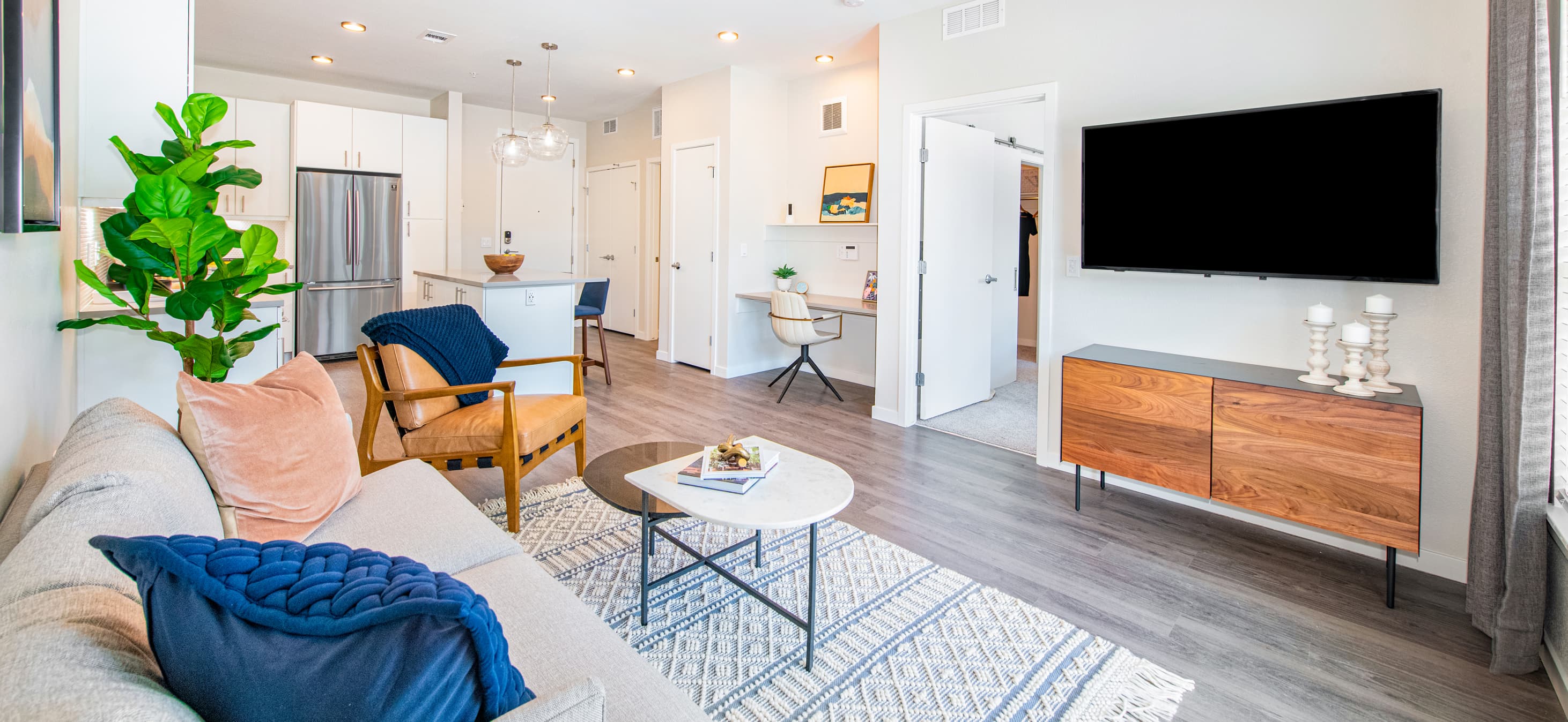 Living Room at MAA Westglenn in Denver, CO