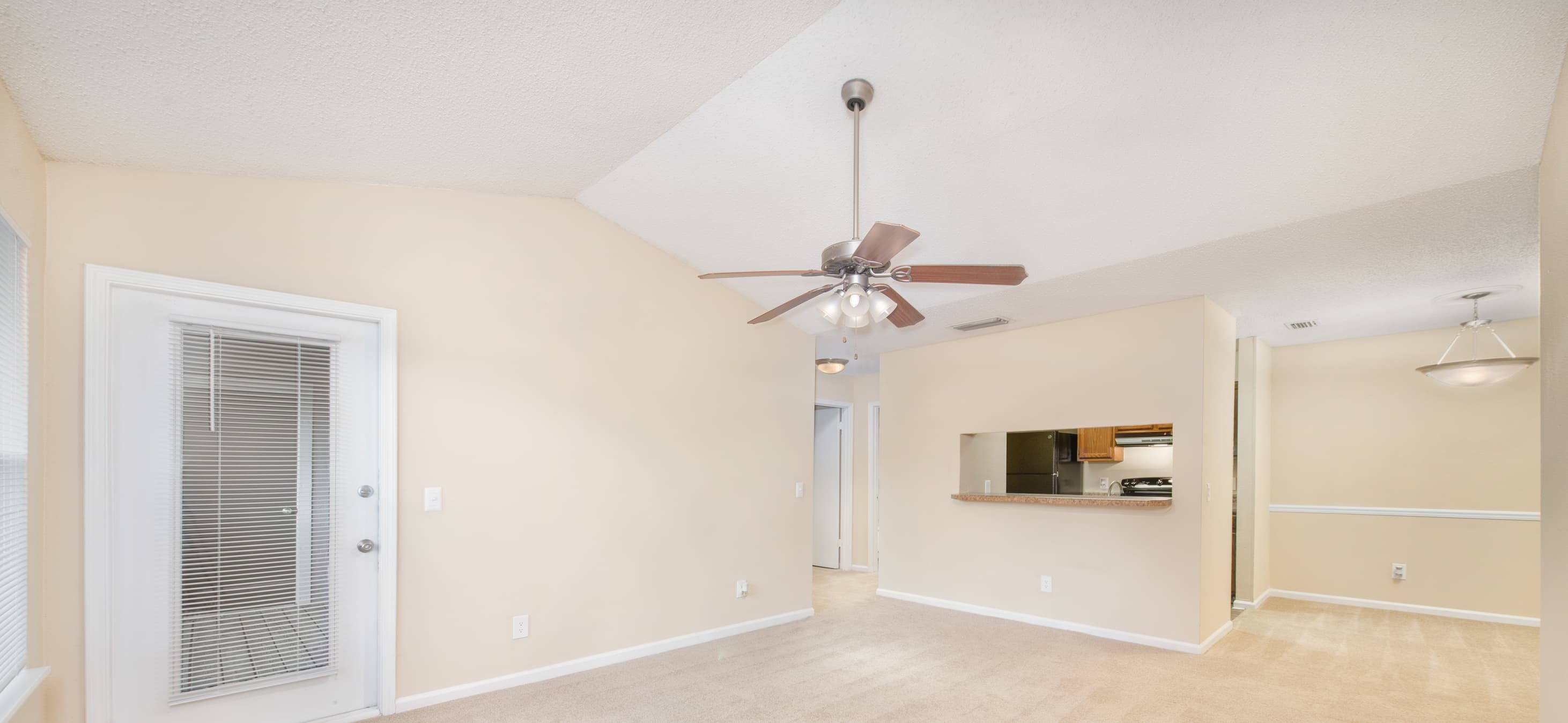 Living room at Coopers Hawk luxury apartment homes in Jacksonville, FL
