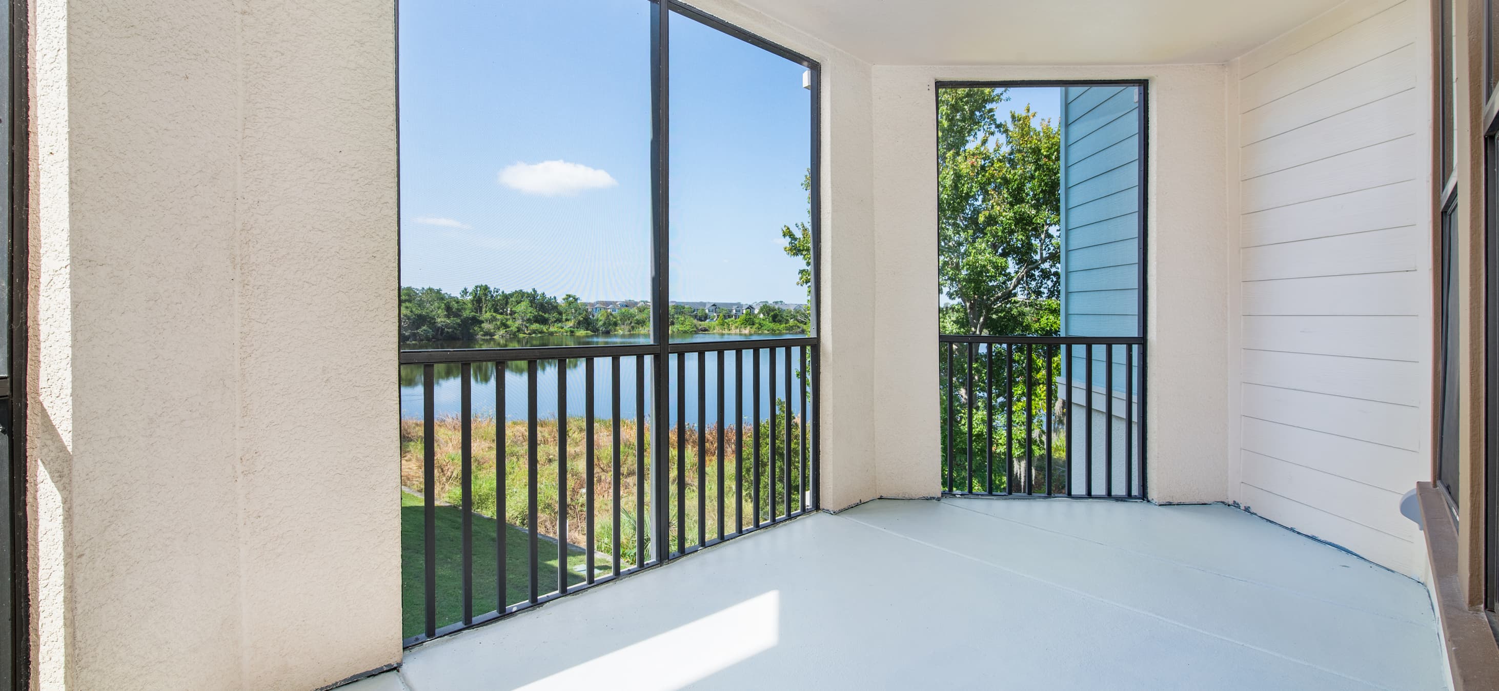 Balcony at MAA Crosswater luxury apartment homes in Windermere, FL