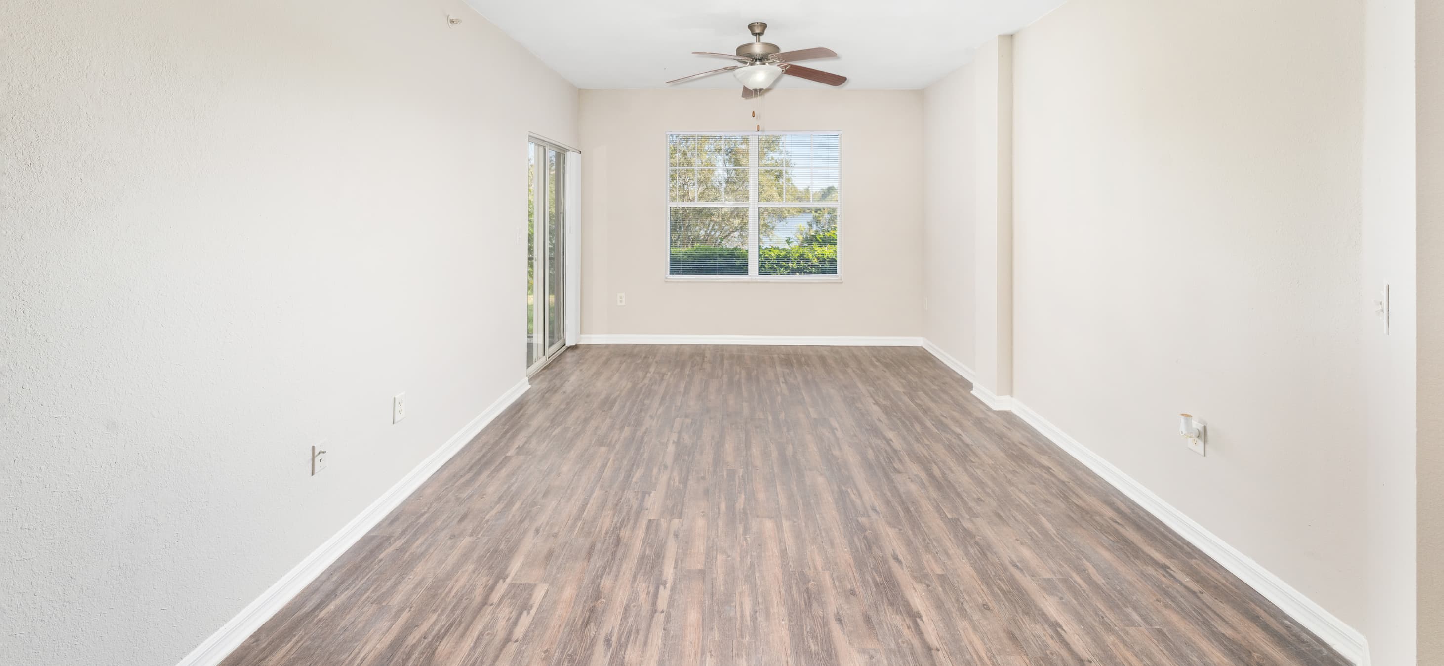 Living room at MAA Lake Nona luxury apartment homes in Orlando, FL