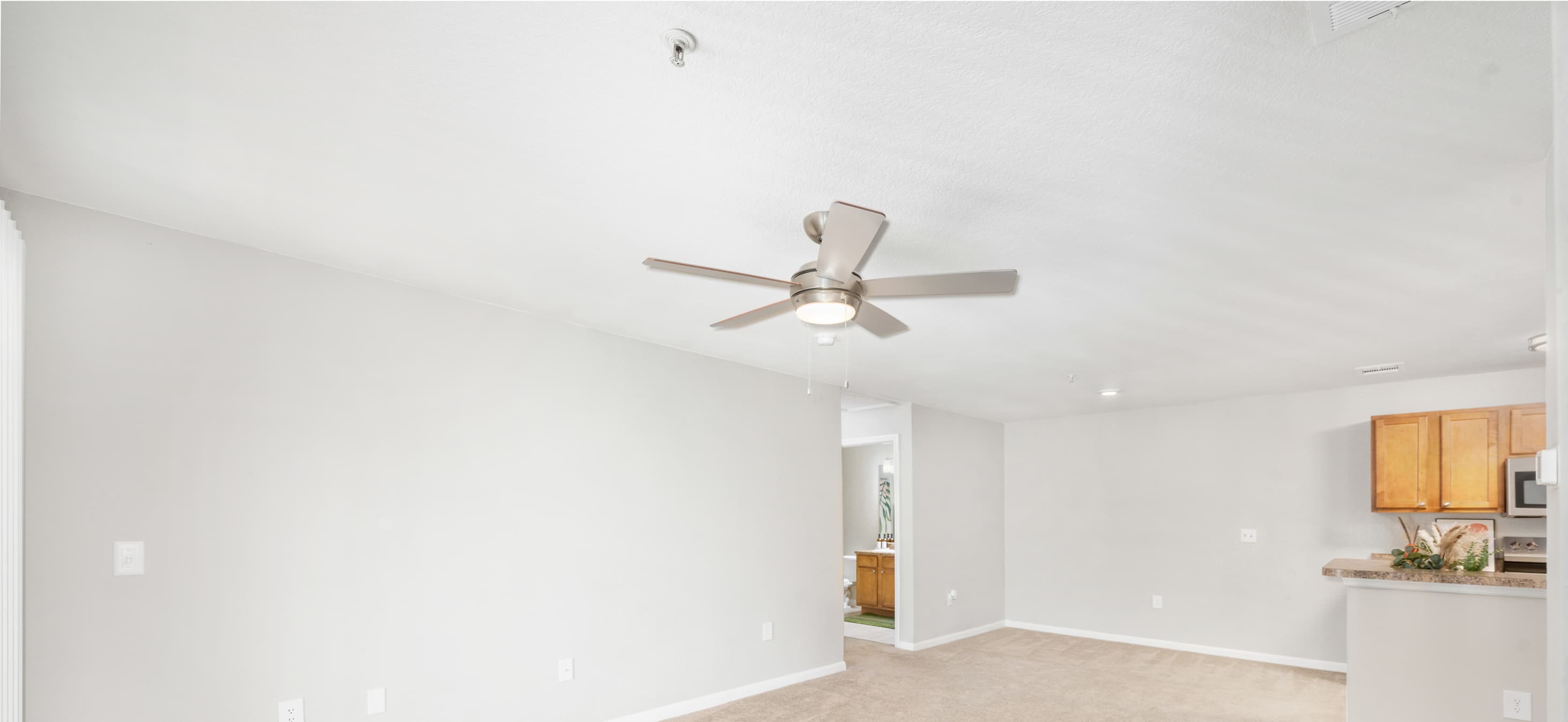 Living room at MAA Twin Lakes luxury apartment homes in Sanford, FL