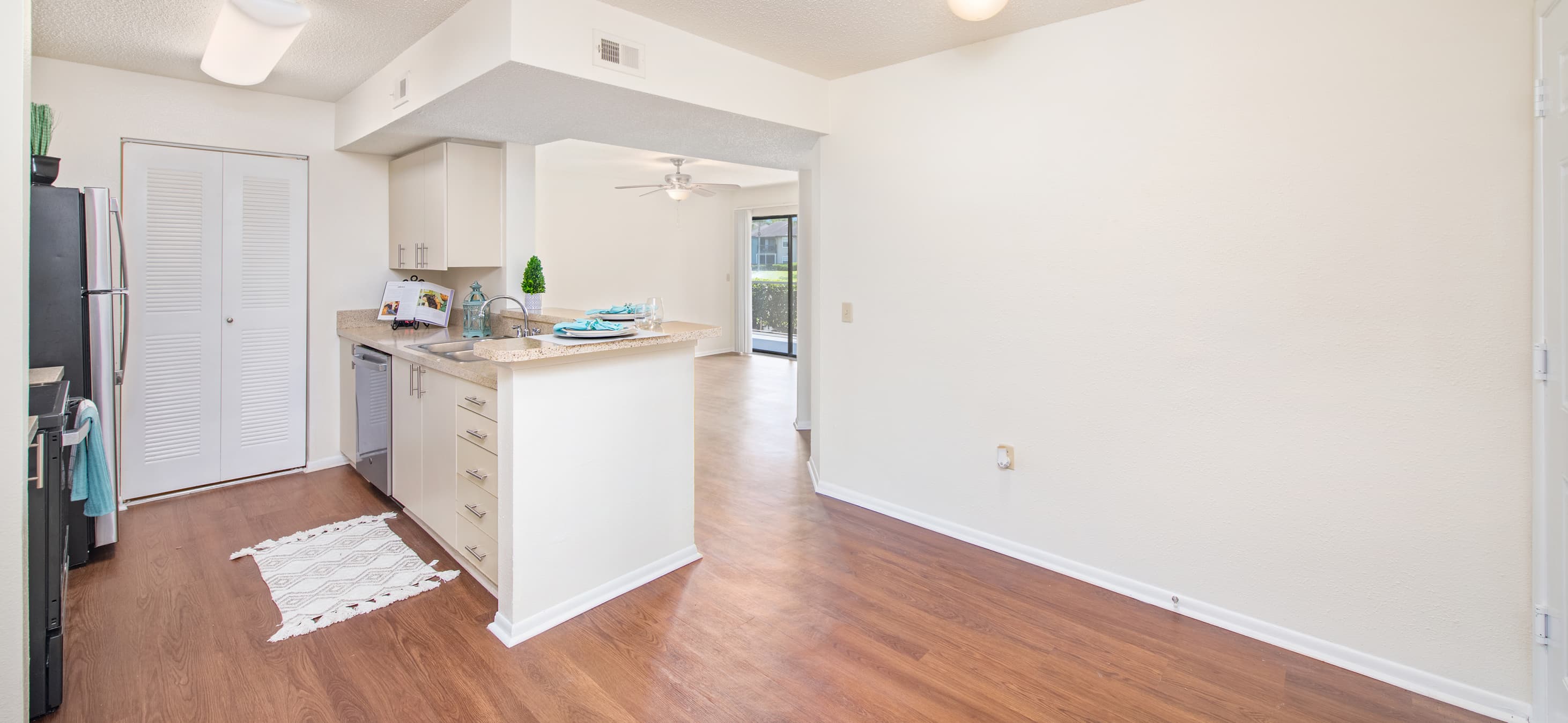 Kitchen at MAA Indio Point luxury apartments homes in Brandon, FL