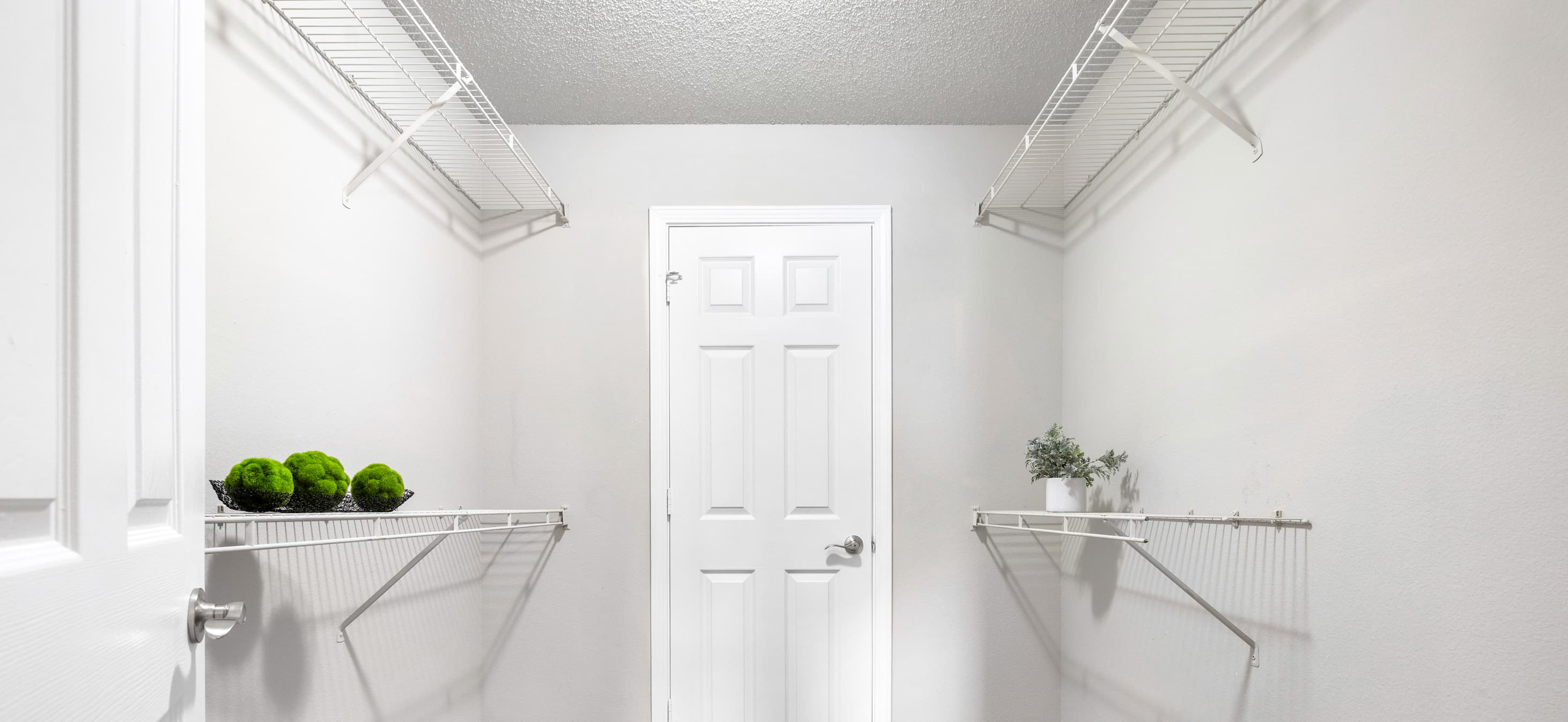 Closet at MAA Brandon luxury apartment homes in Brandon, FL