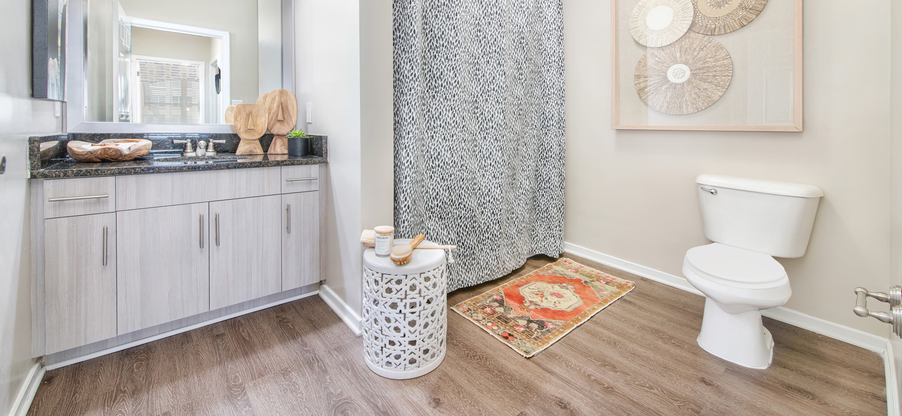 Bathroom at MAA Buckhead luxury apartment homes in Atlanta, GA
