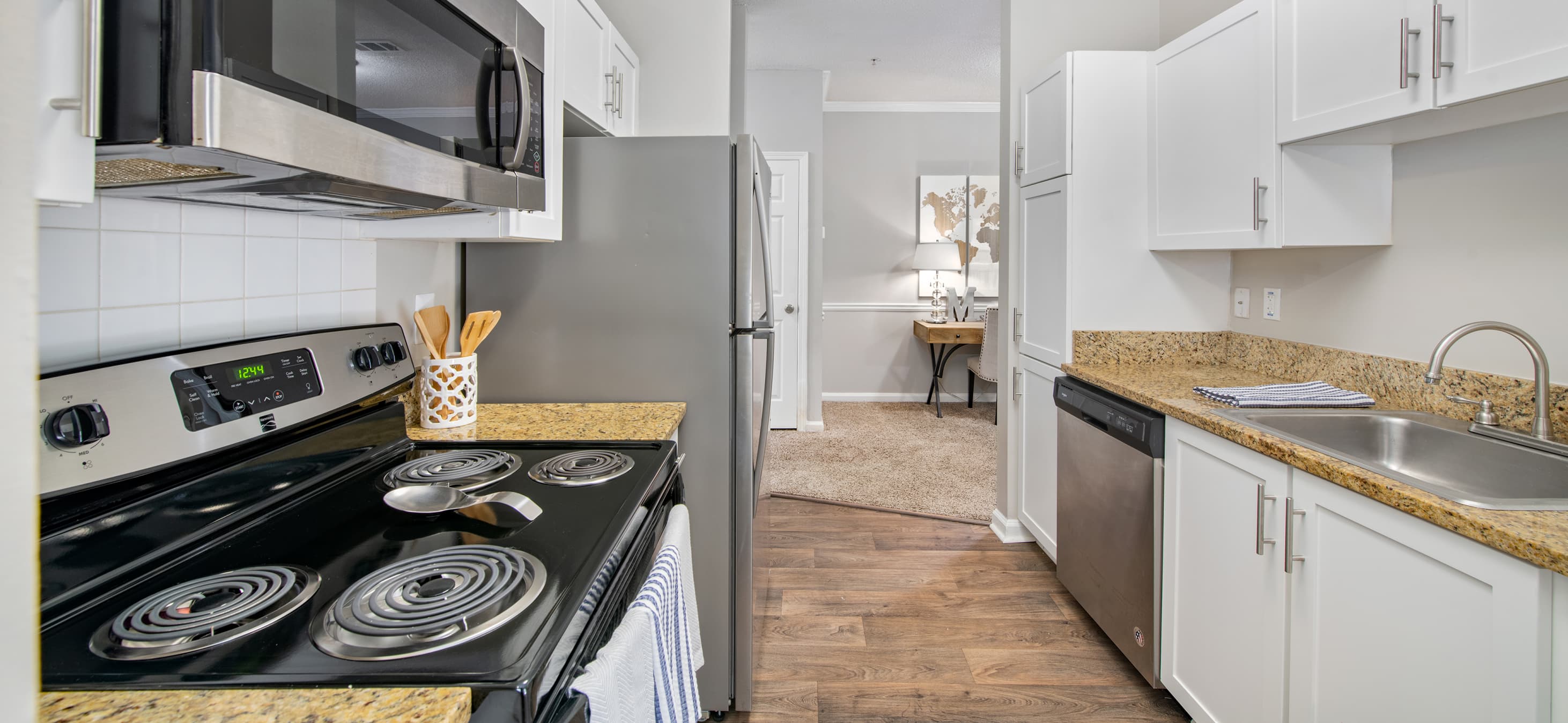 Kitchen at MAA Milstead in Atlanta, GA