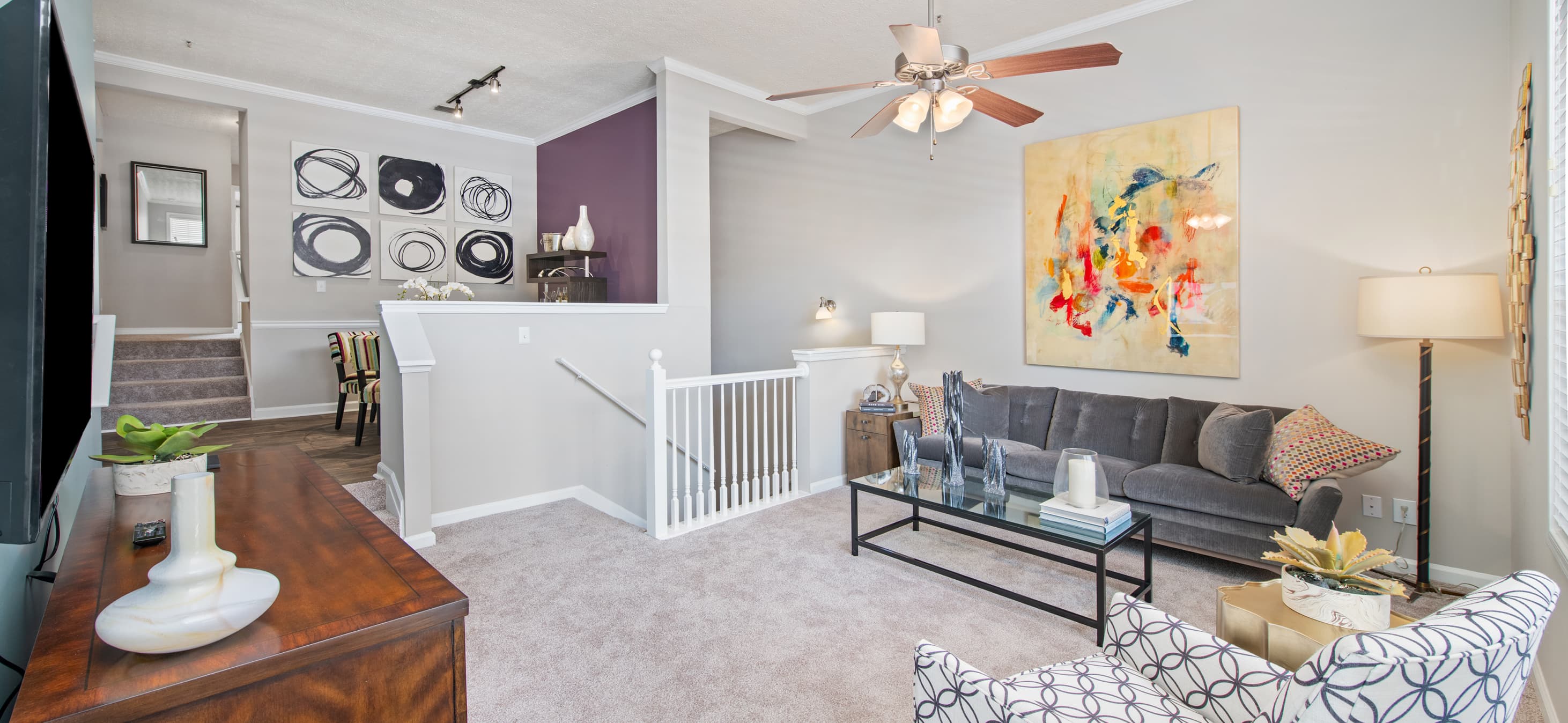 Living Room at MAA Oglethorpe in Atlanta, GA