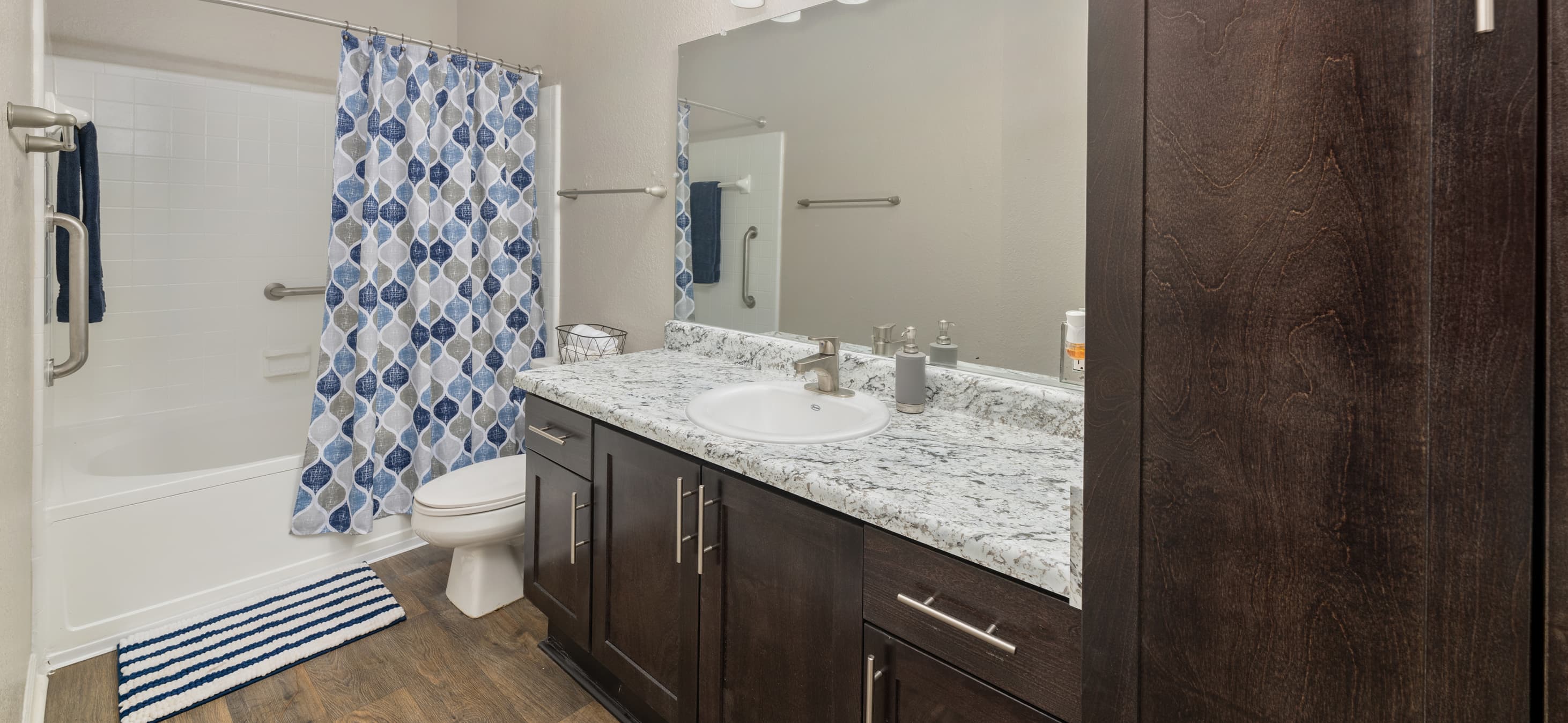 Bathroom at MAA River Oaks luxury apartment homes in Atlanta, GA