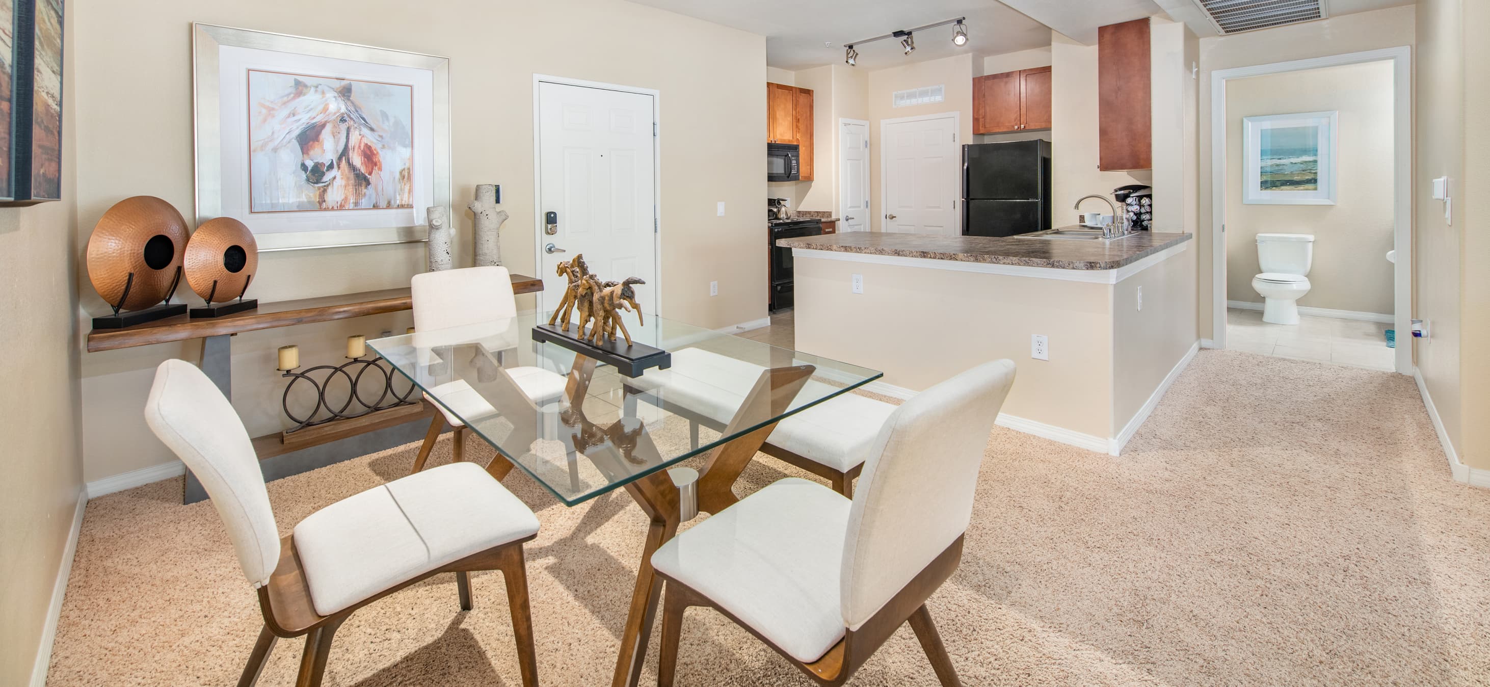 Dining and Kitchen at MAA Desert Vista in Las Vegas, NV