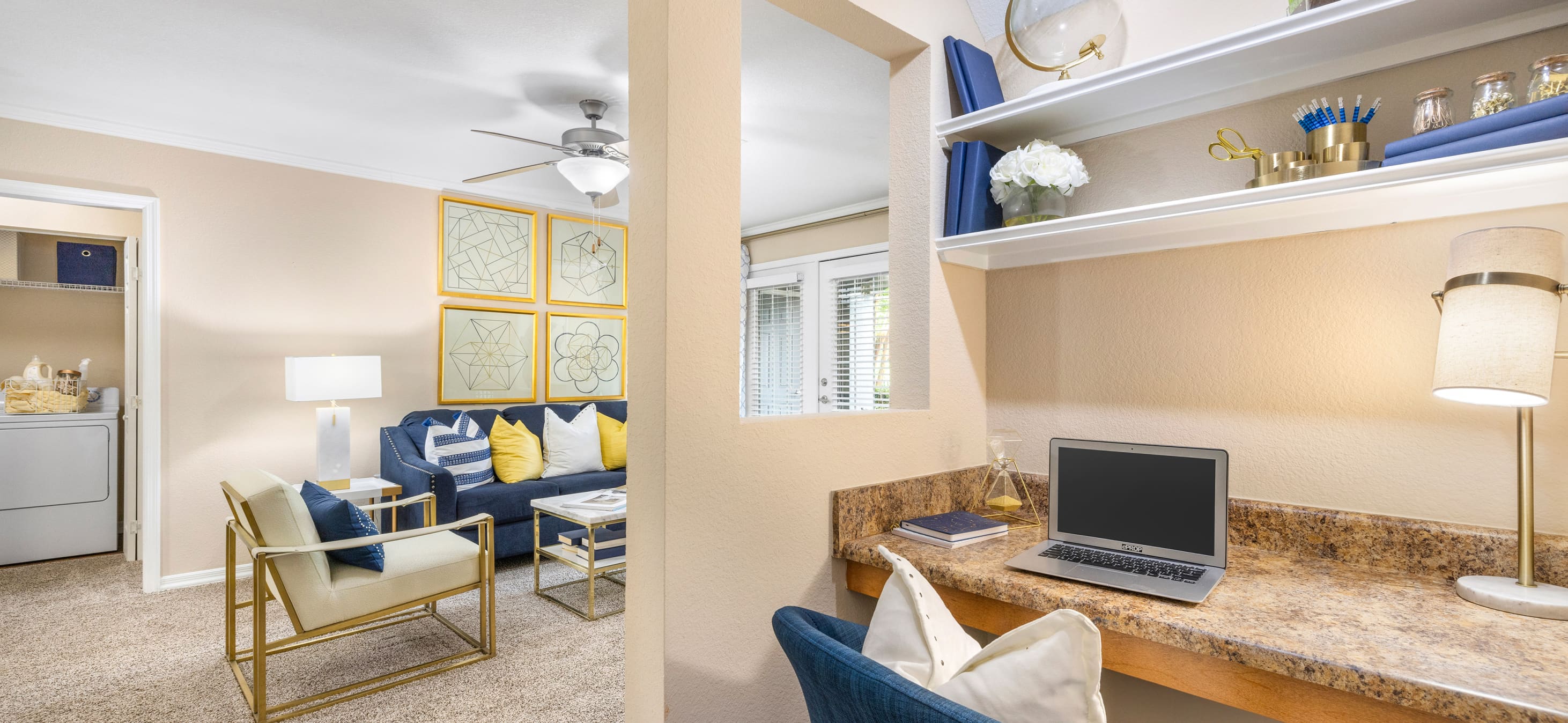 Model at MAA Prosperity Creek luxury apartment homes in Charlotte, NC