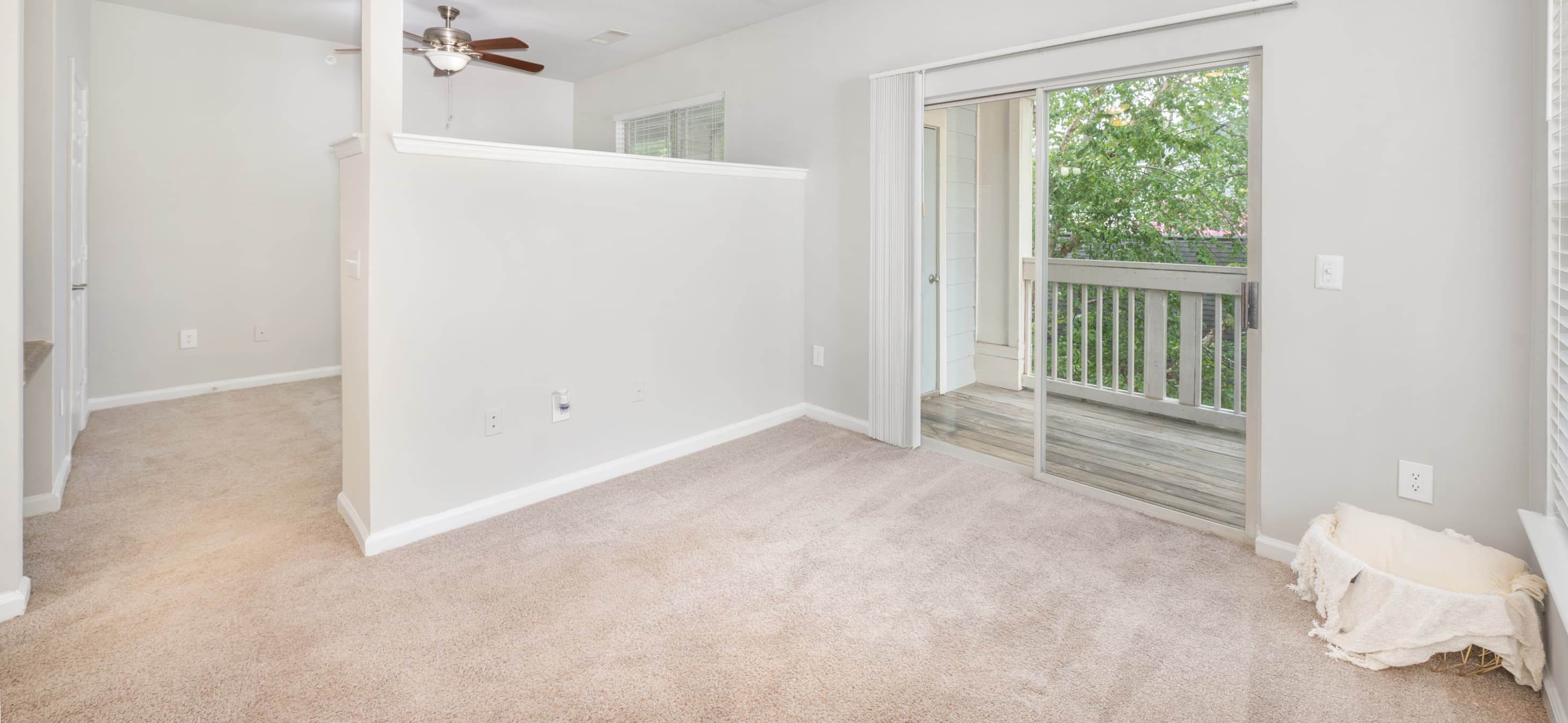 Living room at MAA Research park luxury apartment homes in Durham, NC