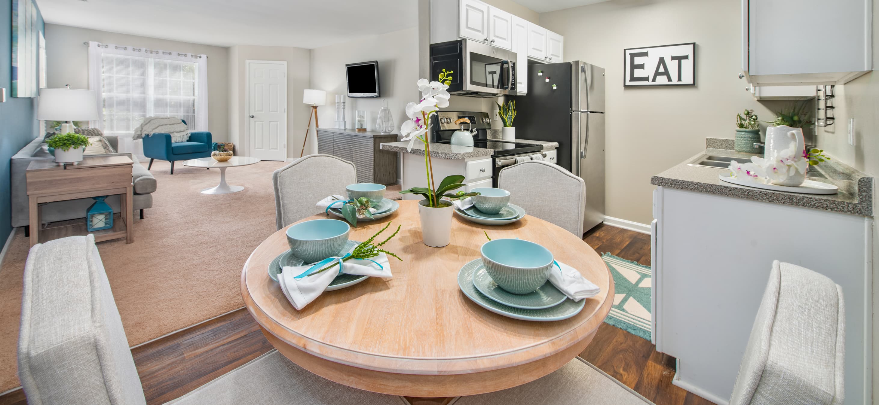 Model at MAA Trinity luxury apartment homes in Raleigh, NC