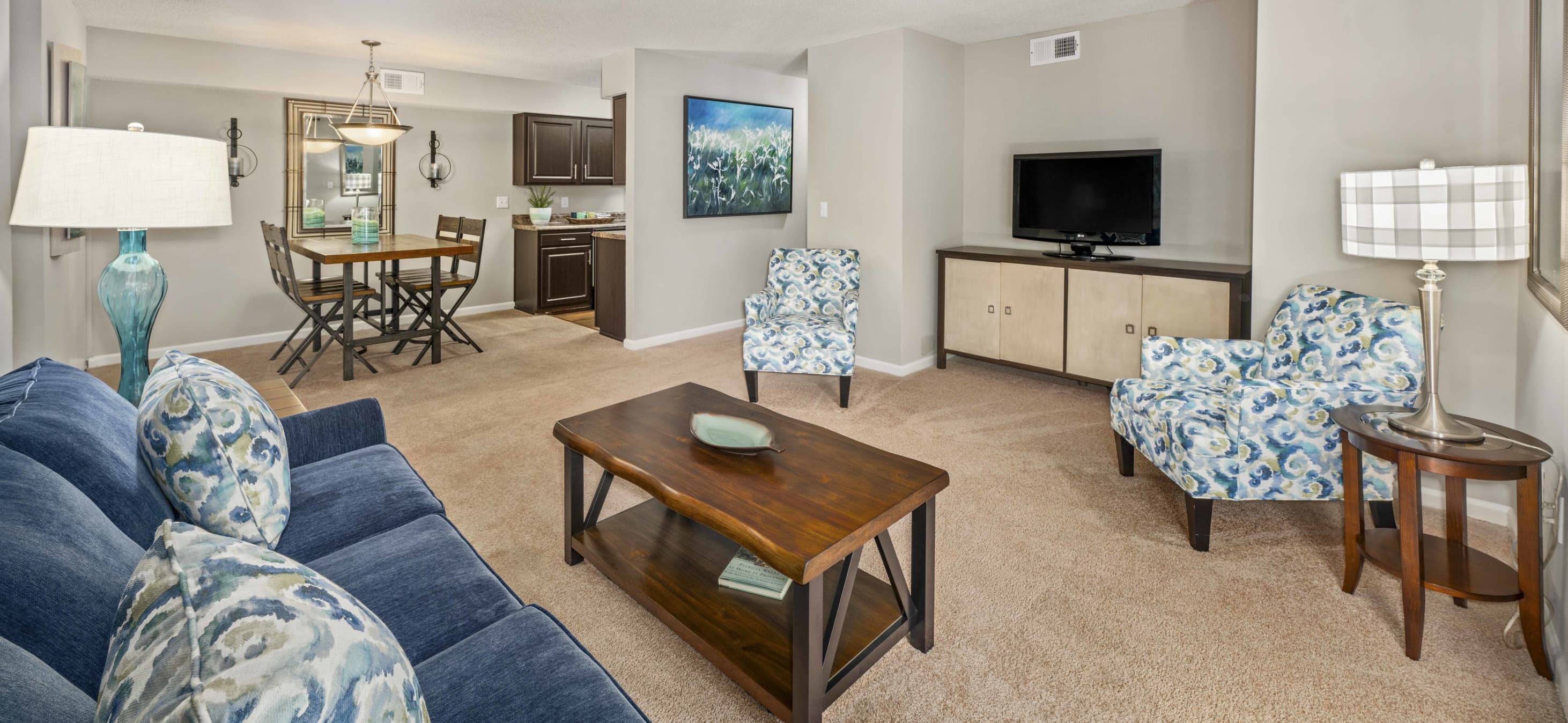 Model at MAA Waters Edge luxury apartment homes in Summerville, SC