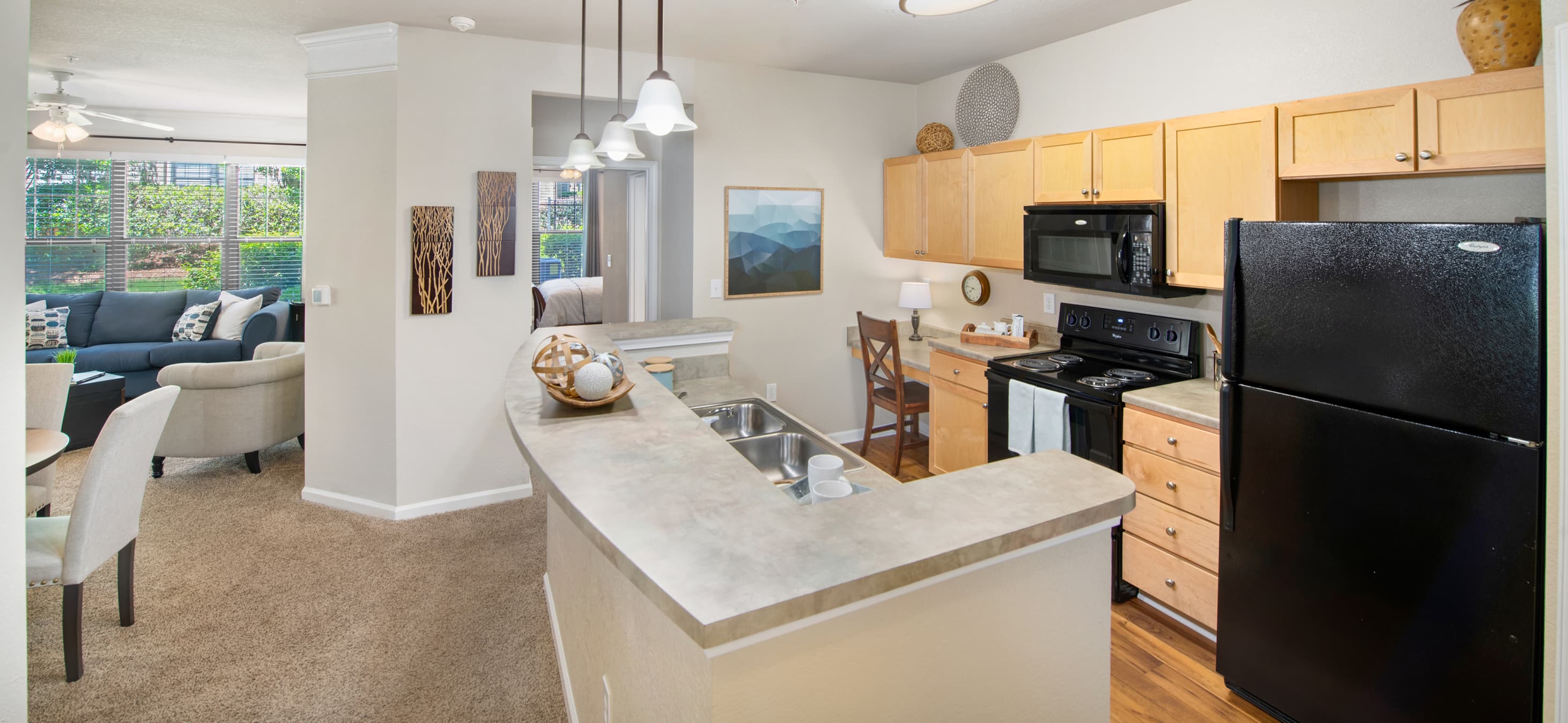 Kitchen at MAA Point Place in Greenville, SC