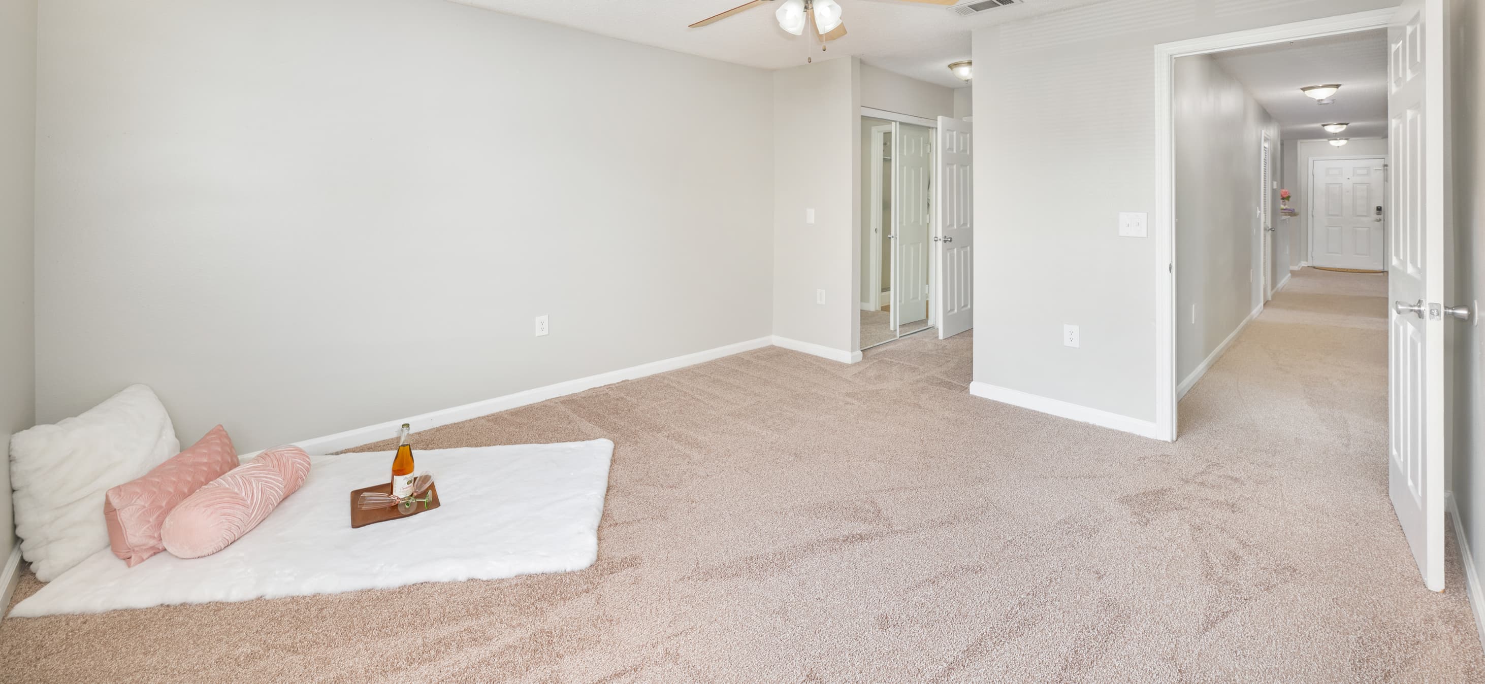 Bedroom at MAA Murfreesboro luxury apartment homes in Murfreesboro, TN