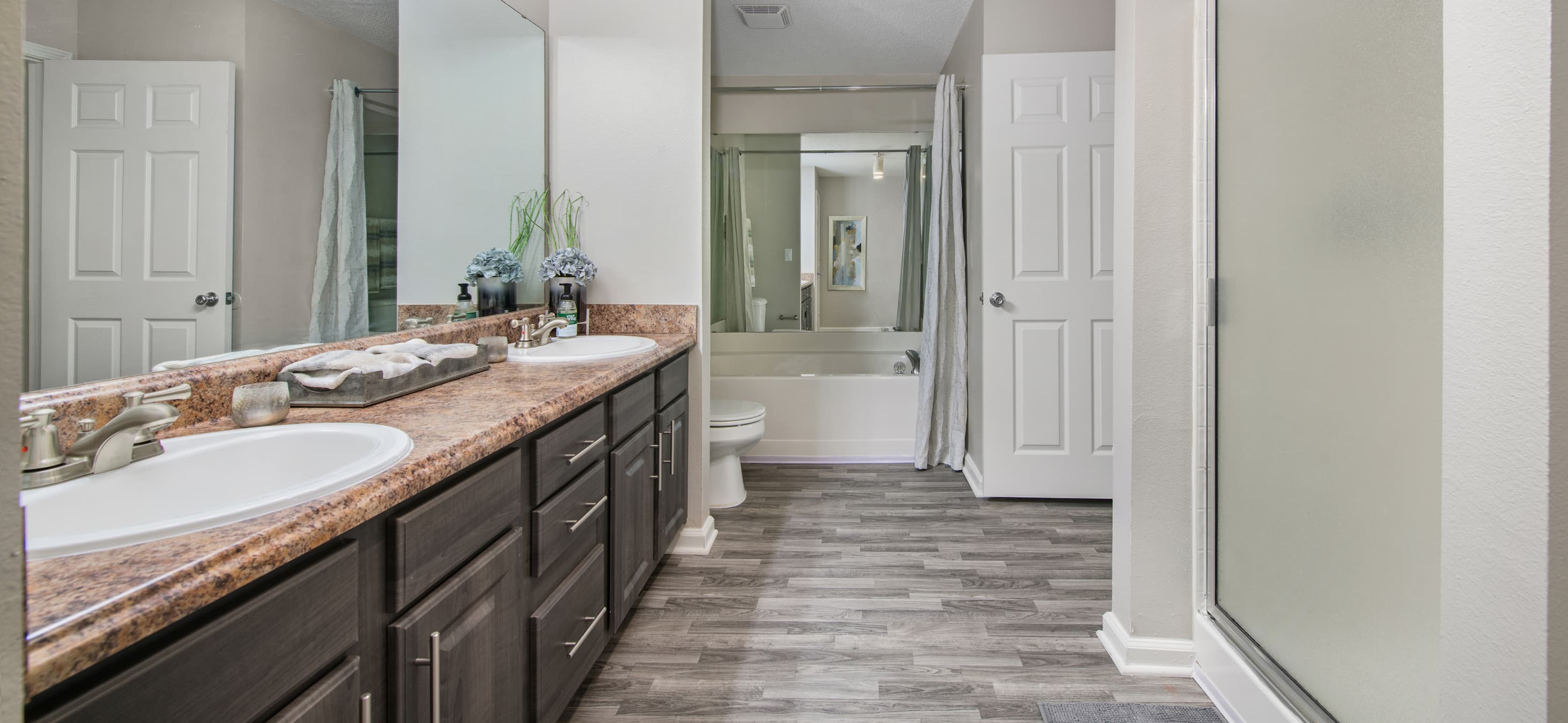 Model Bathroom at MAA Nashville West Nashville in Nashville, TN