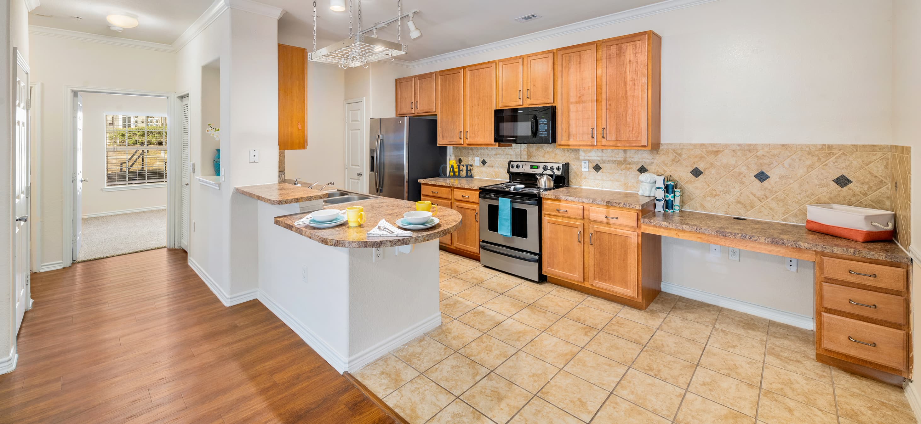Model Kitchen at maa cedar park in Austin, TX