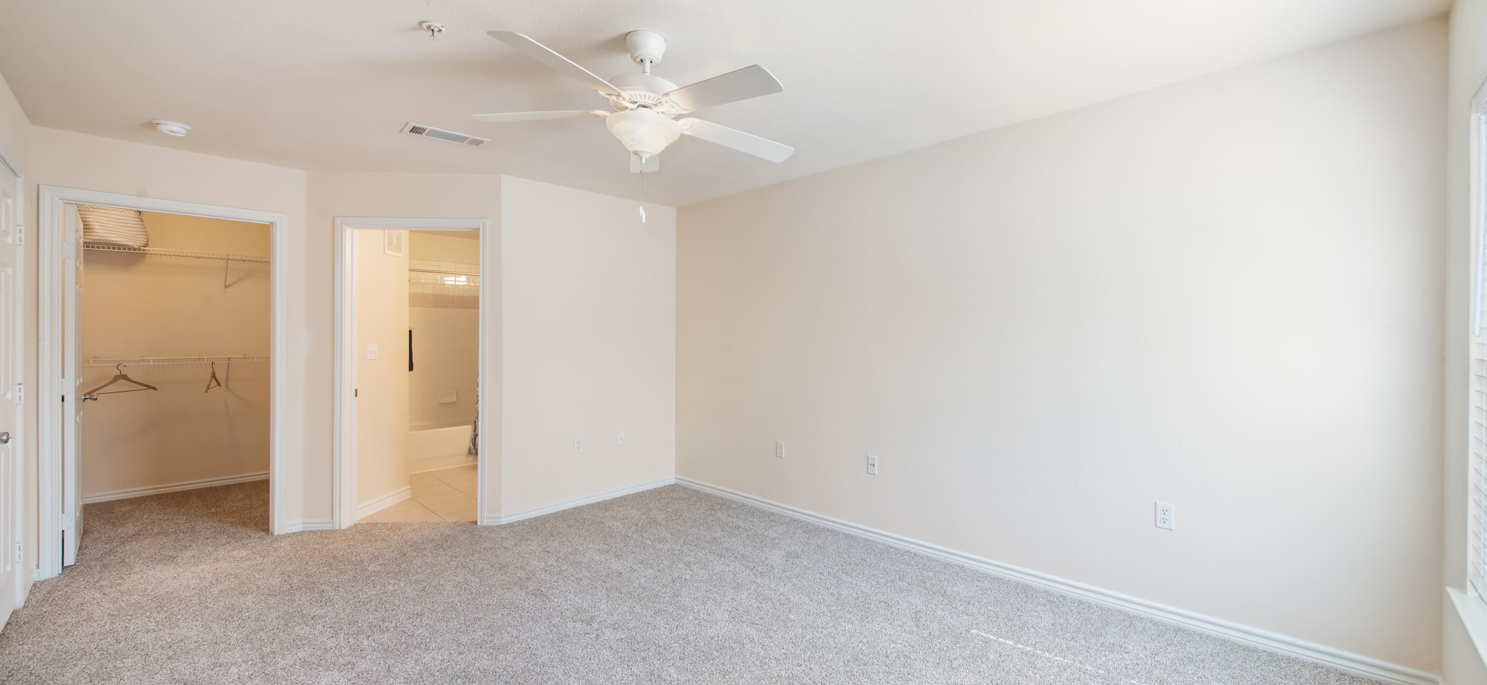 Bedroom at MAA Cedar Park luxury apartment homes in Cedar Park, TX