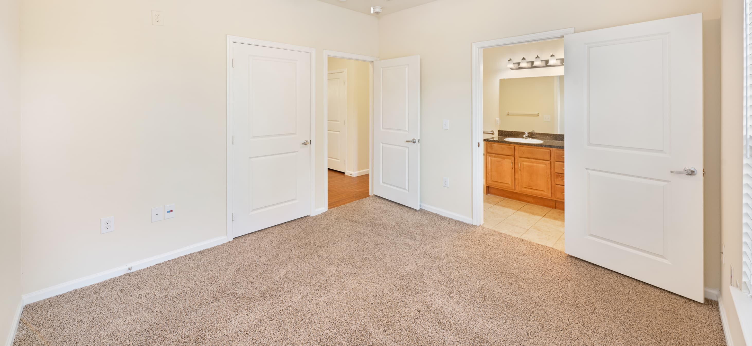 Bedroom at MAA Double Creek luxury apartment homes in Austin, TX