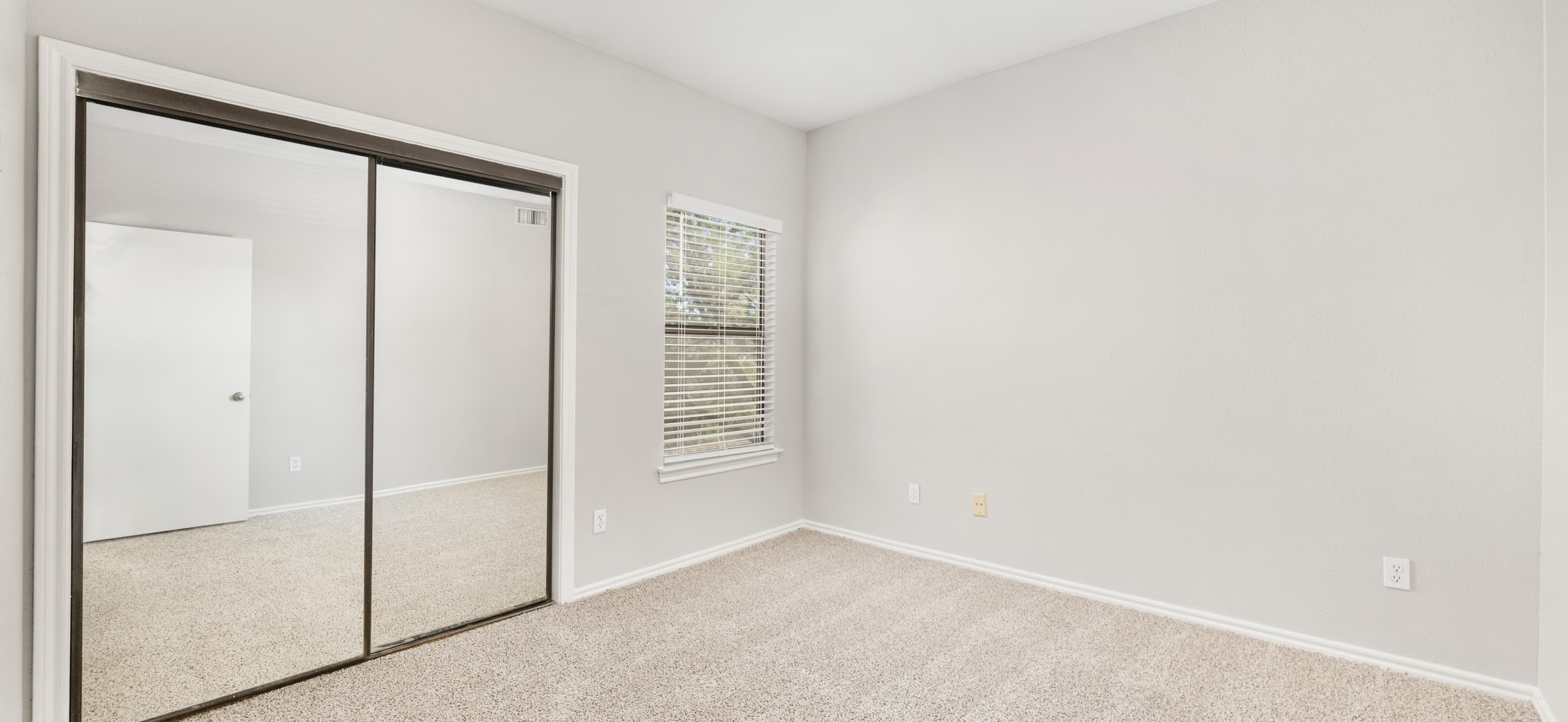 Bedroom at MAA Park Mesa luxury apartment homes in Austin, TX