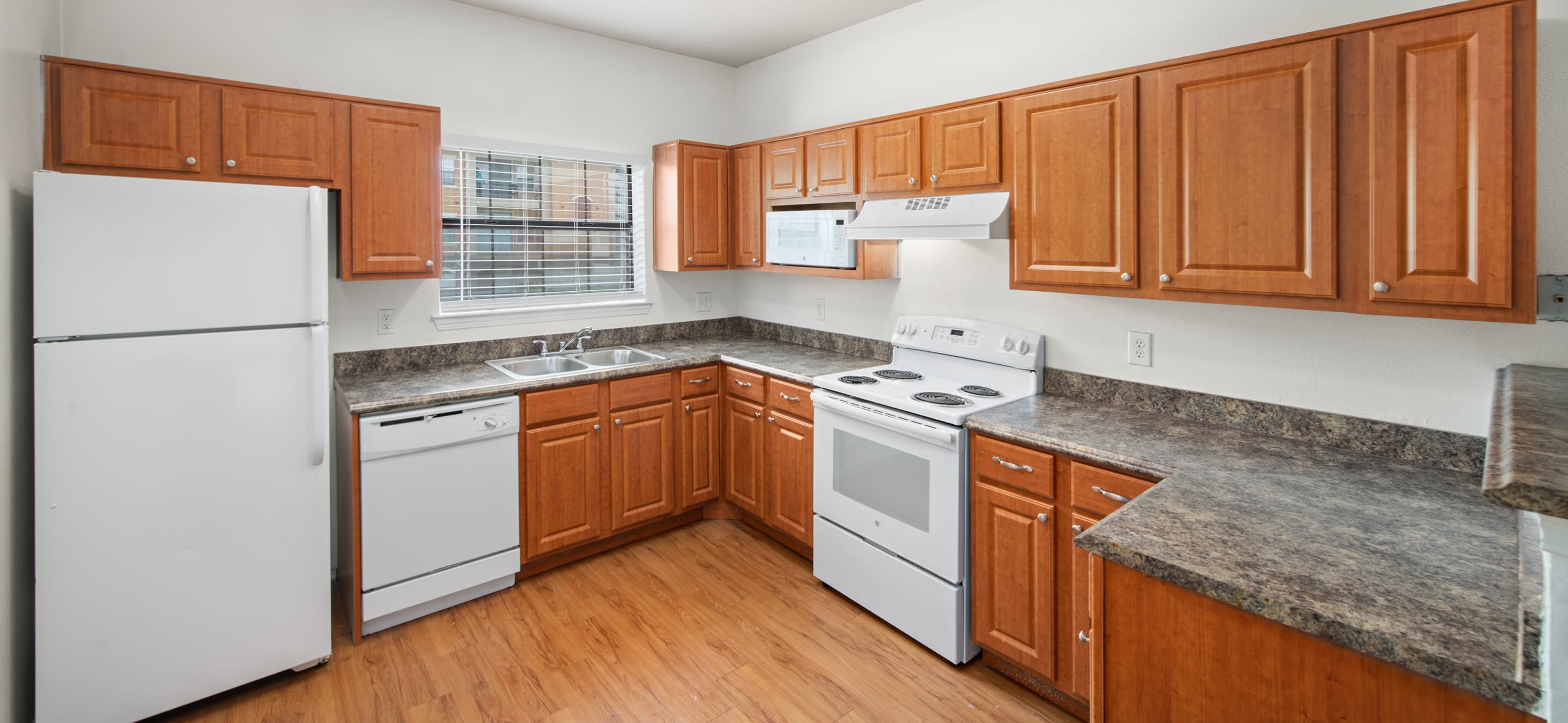 Kitchen at MAA Quarry Oaks luxury apartment homes in Austin, TX