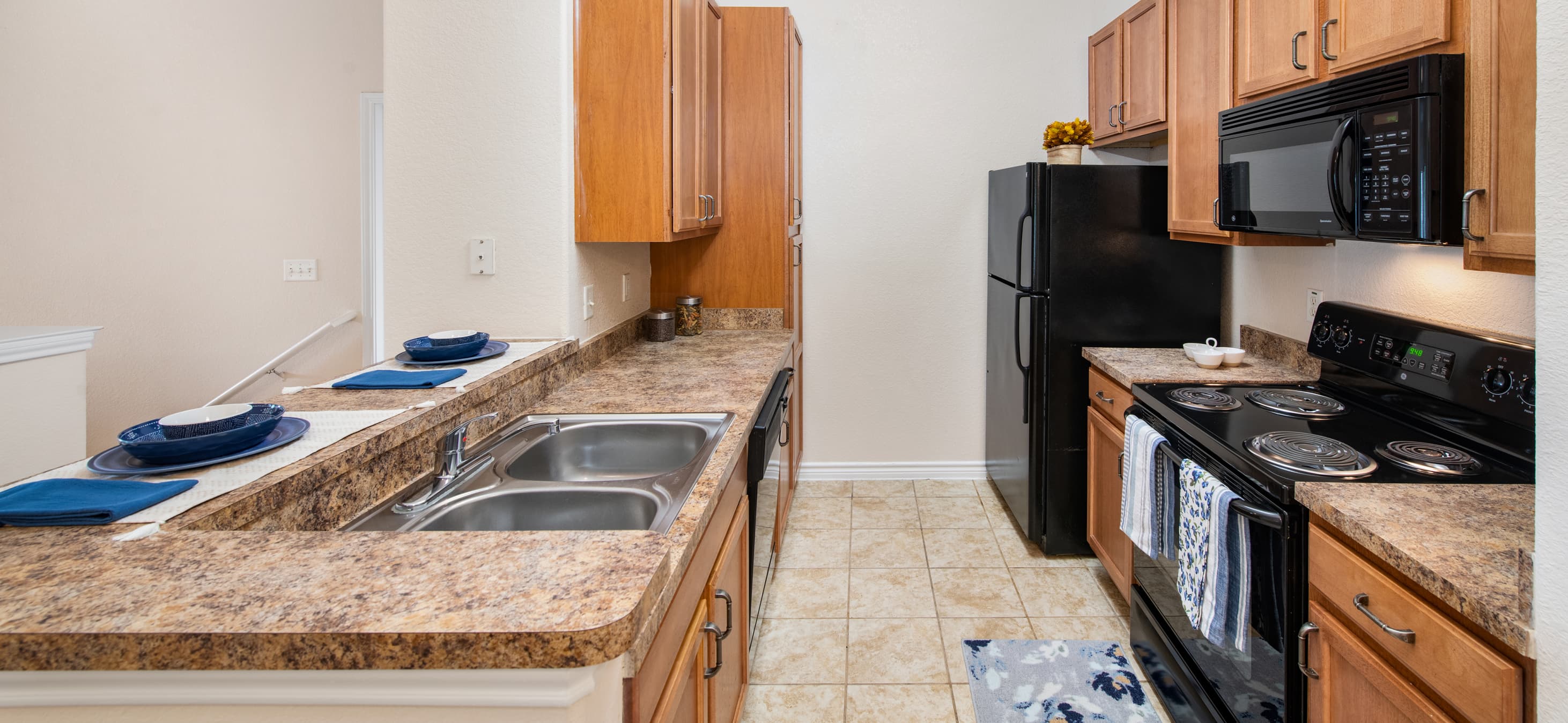 Kitchen Area at MAA Round Rock in Austin, TX
