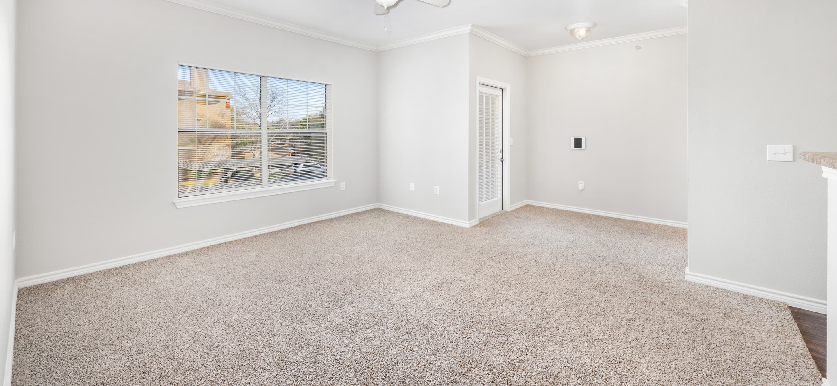 Living room at MAA Sierra Vista luxury apartment homes in Round Rock, TX