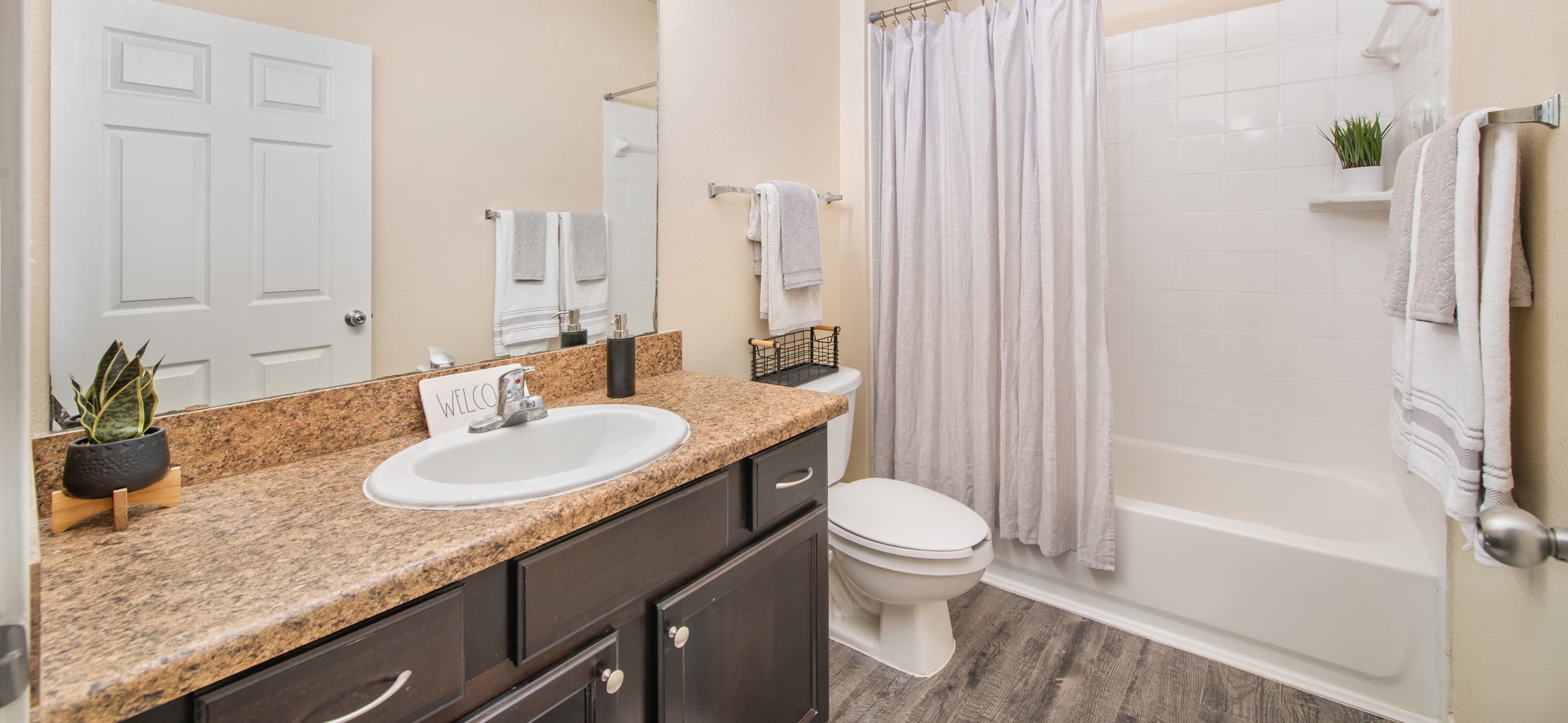 Bathroom at MAA Hebron in Dallas, TX