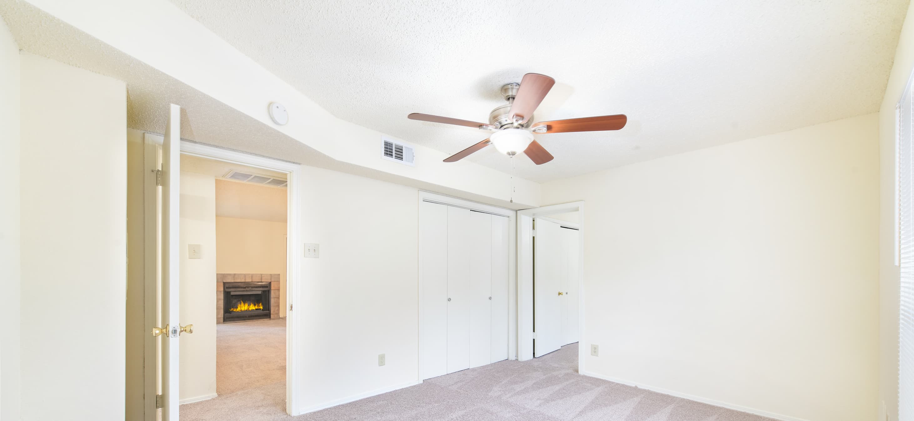 Bedroom at MAA Highlands North luxury apartment homes in Dallas, TX
