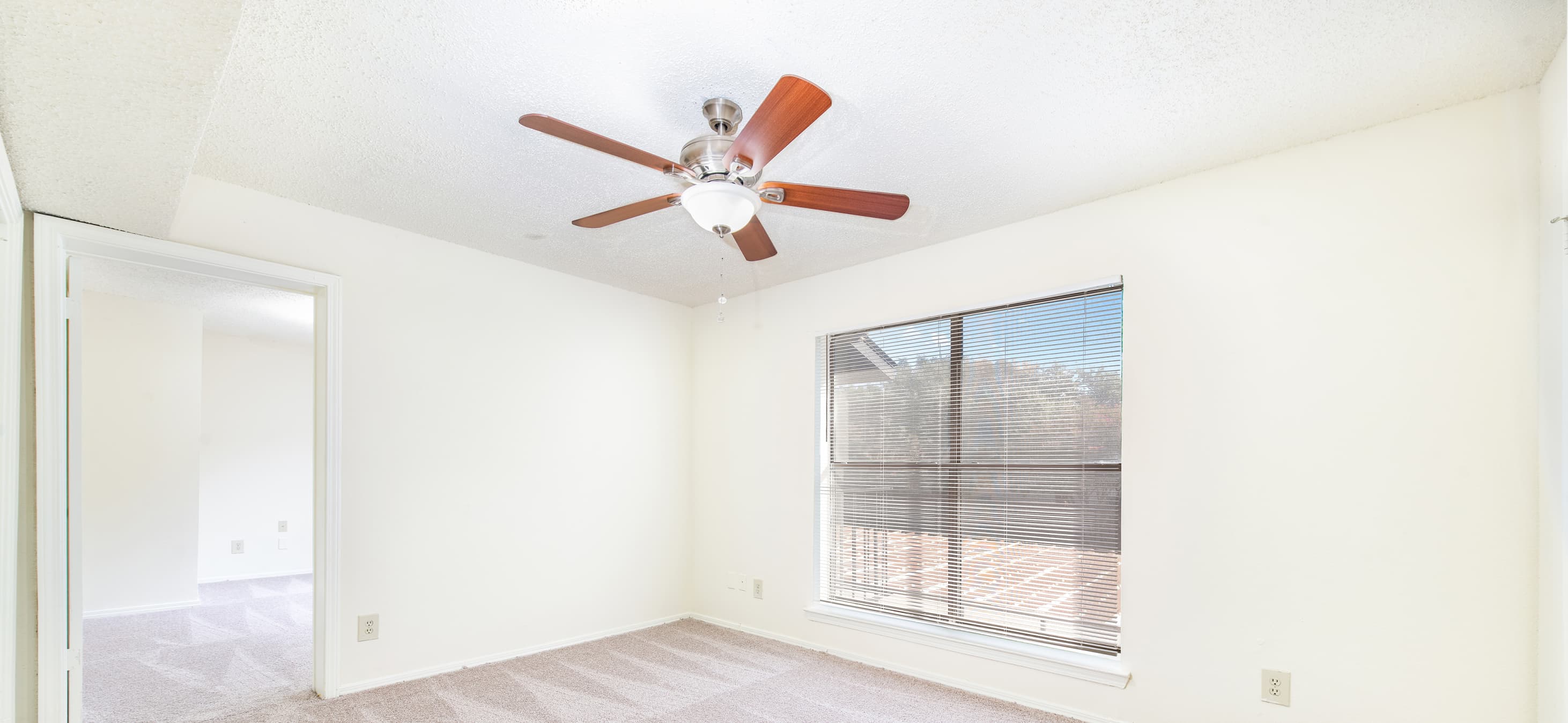 Bedroom at MAA Highlands North luxury apartment homes in Dallas, TX