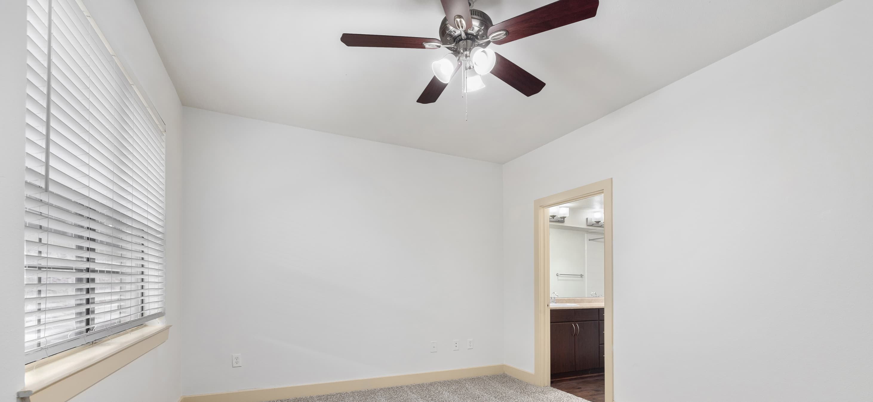 Bedroom at MAA Lowes Farm luxury apartment homes in Mansfield, TX