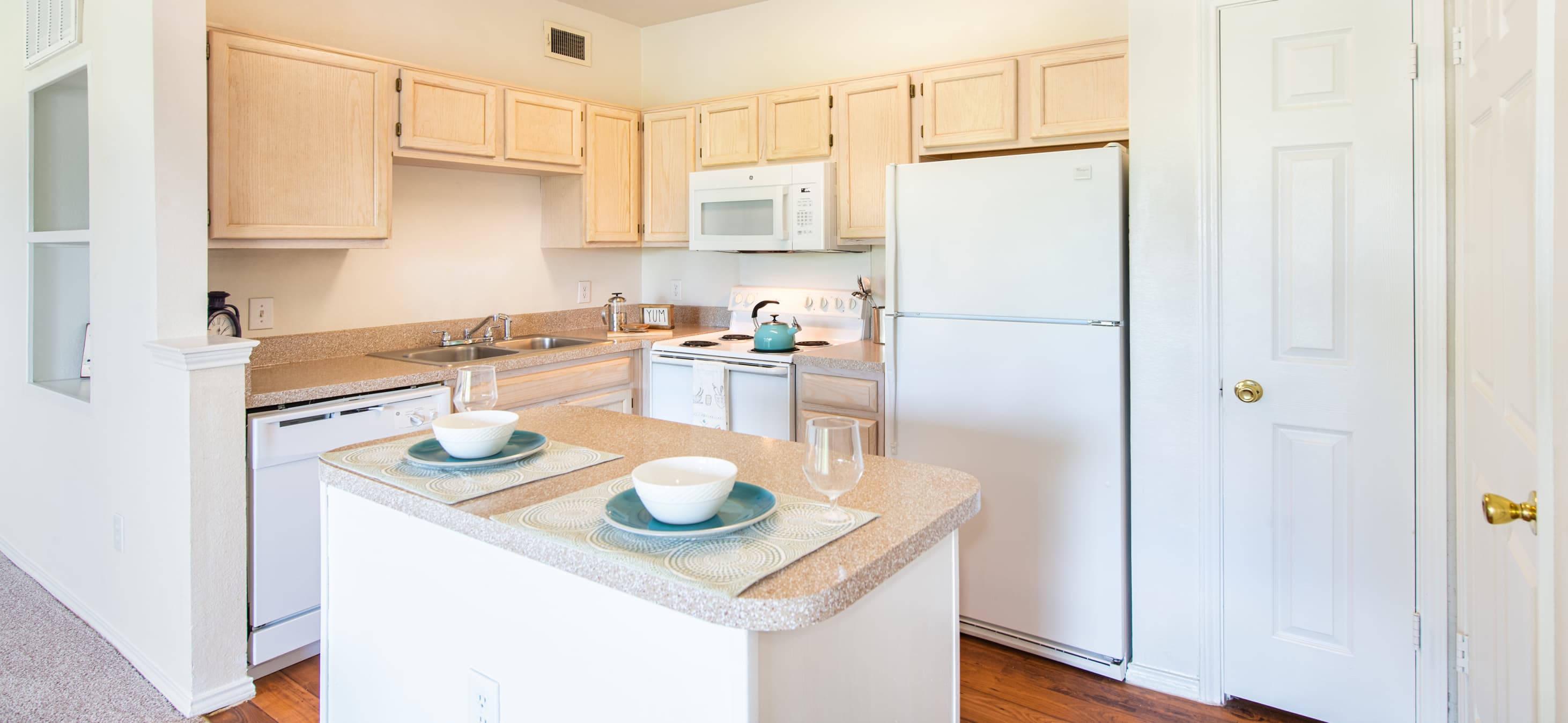 Kitchen at MAA Shoal Creek  luxury apartment homes in Dallas, TX