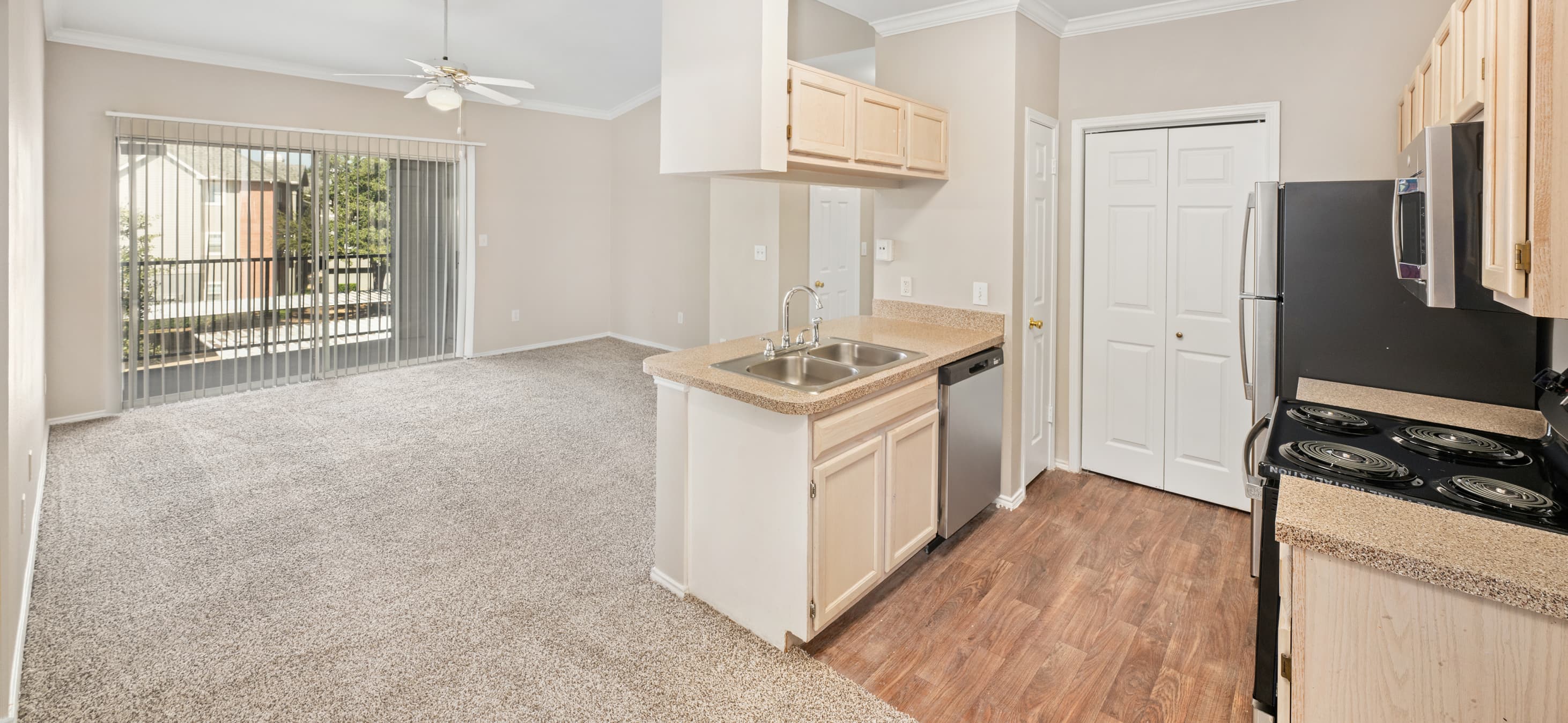 Model at MAA Shoal Creek luxury apartment homes in Bedford, TX