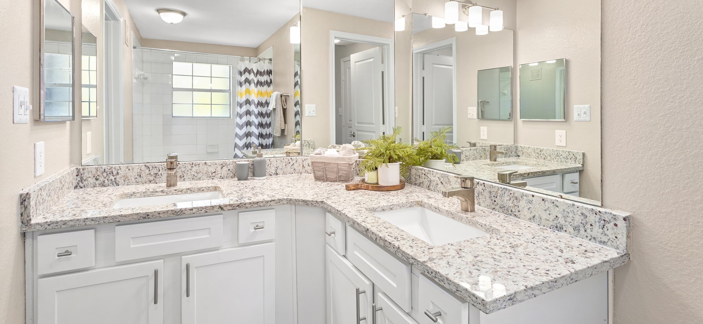 Bathroom at MAA Stonebridge Ranch luxury apartment homes in McKinney, TX
