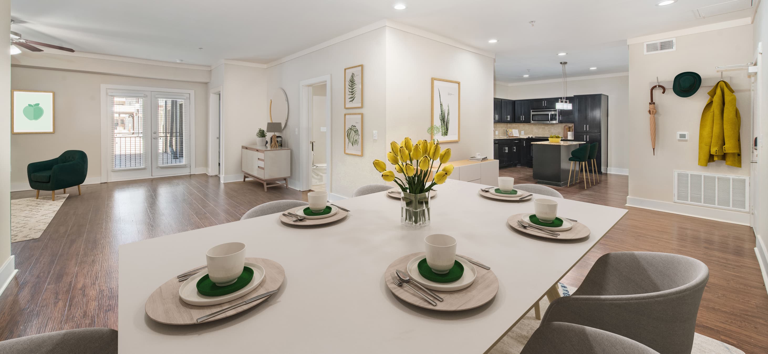 Dining Room at MAA time Square in Dallas, TX