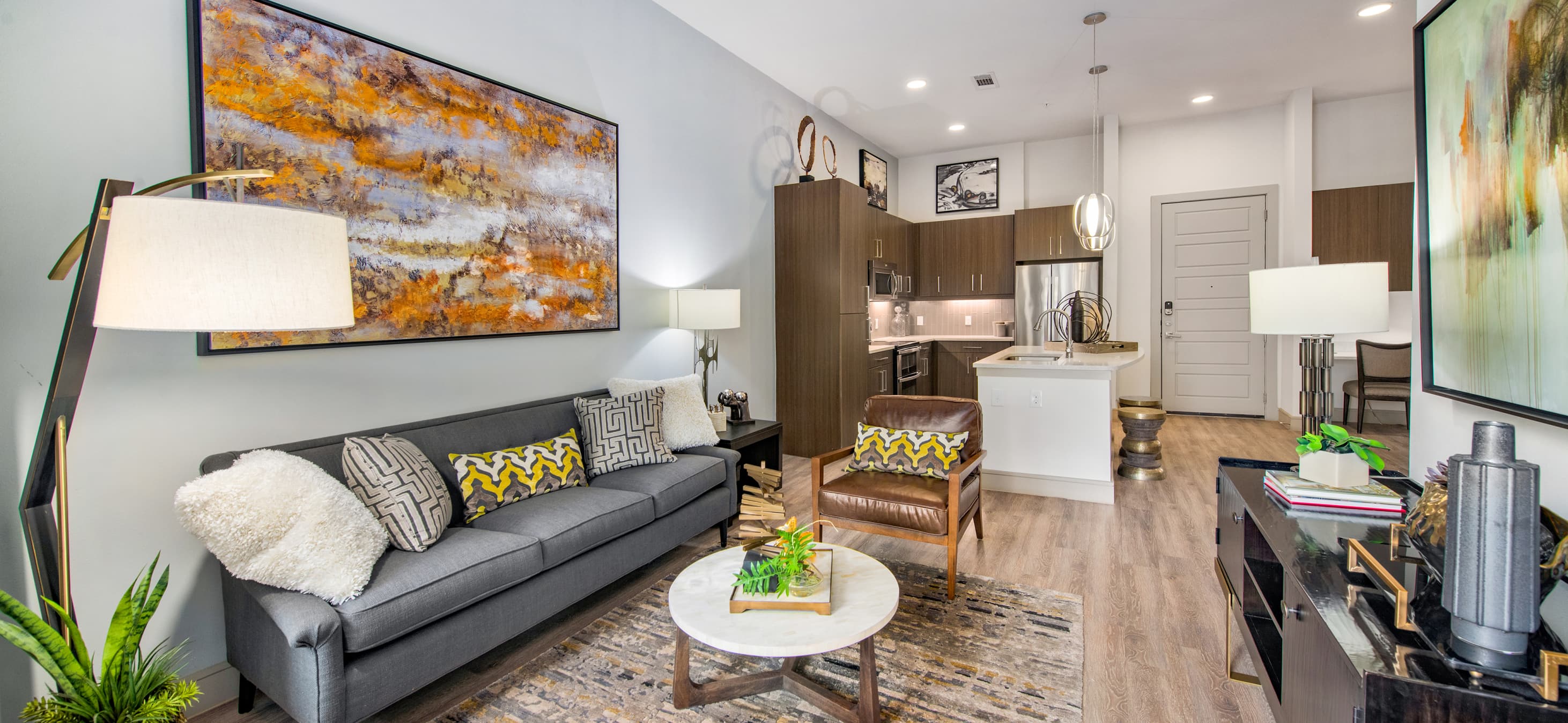 Living Room Alternate View at MAA at Afton Oaks in Houston, TX