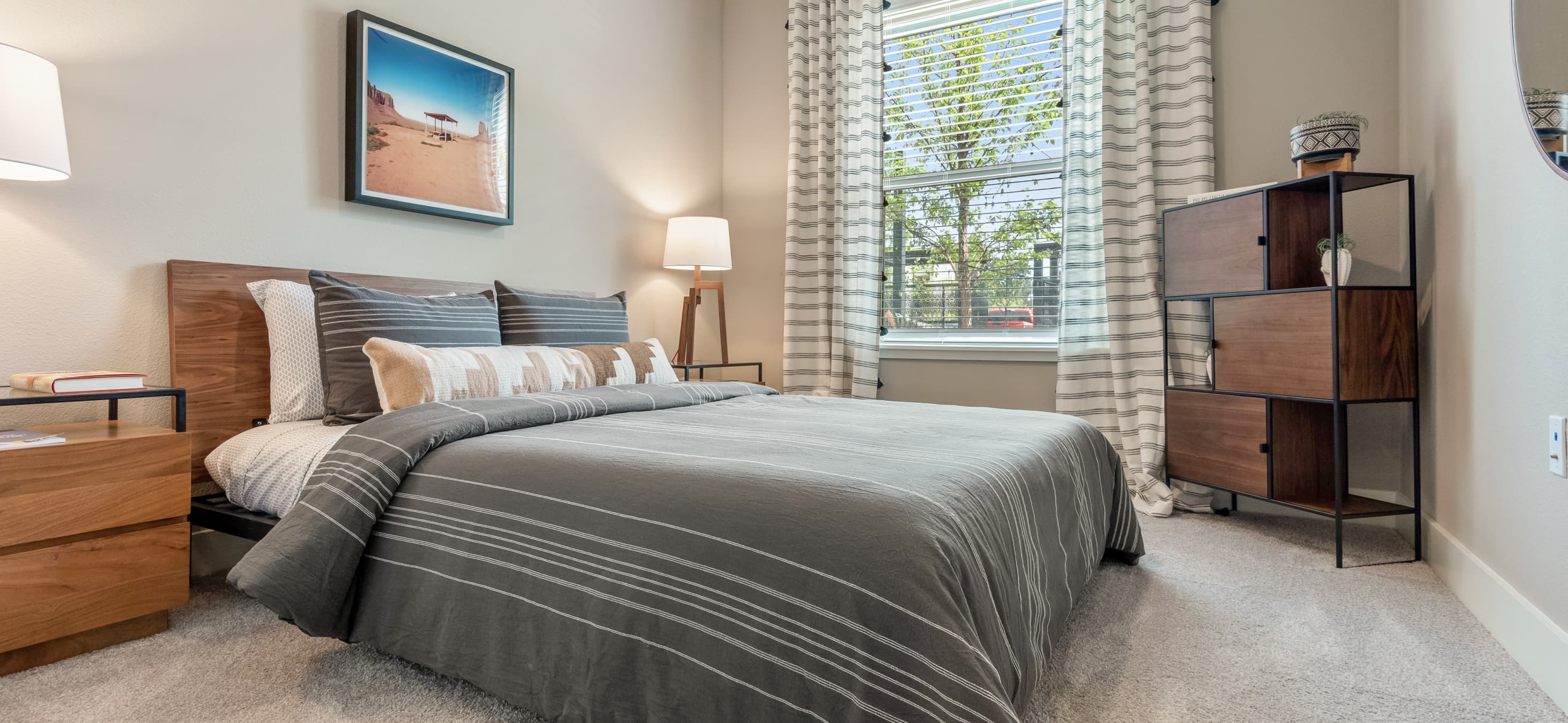 Bedroom at MAA Park Point in Houston, TX