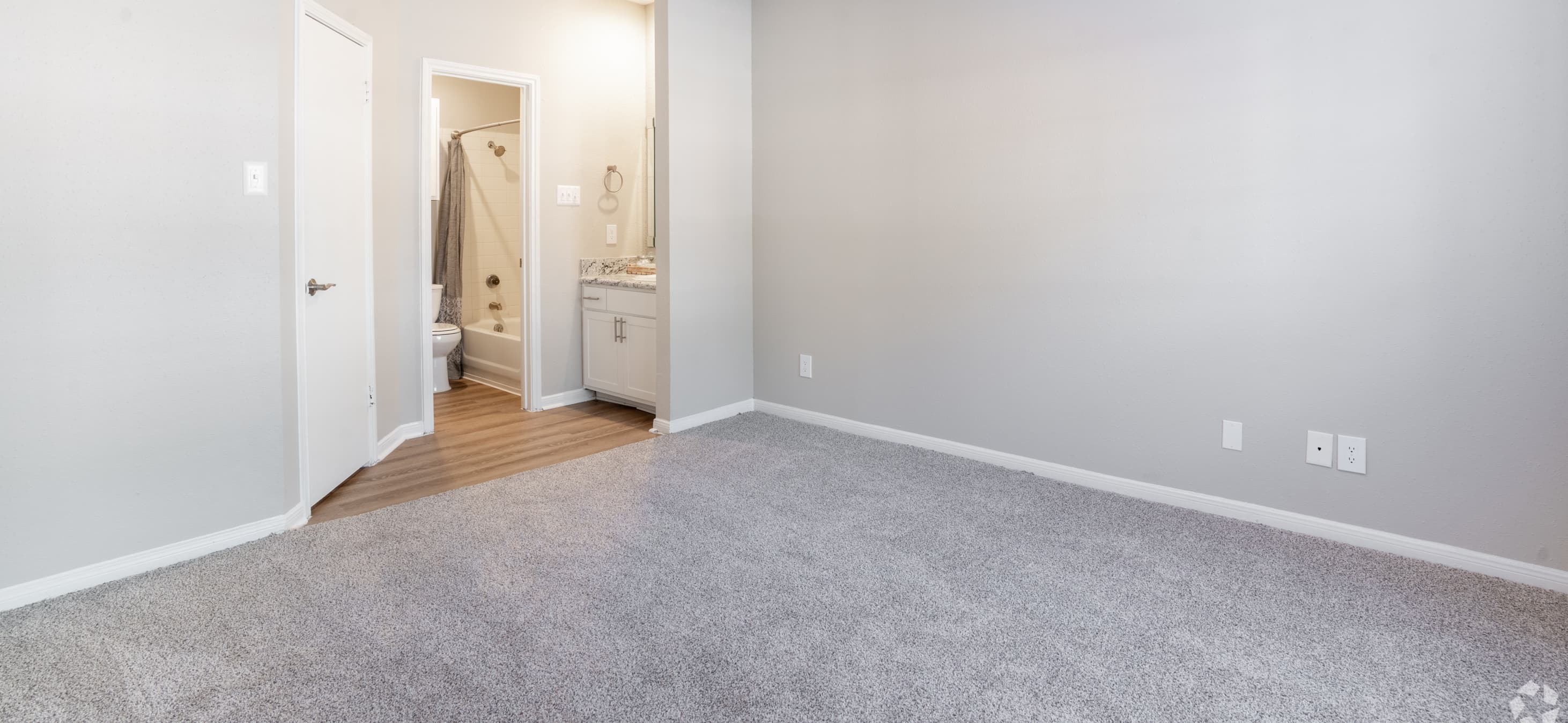 Bedroom at MAA Valleywood luxury apartment homes in Houston, TX