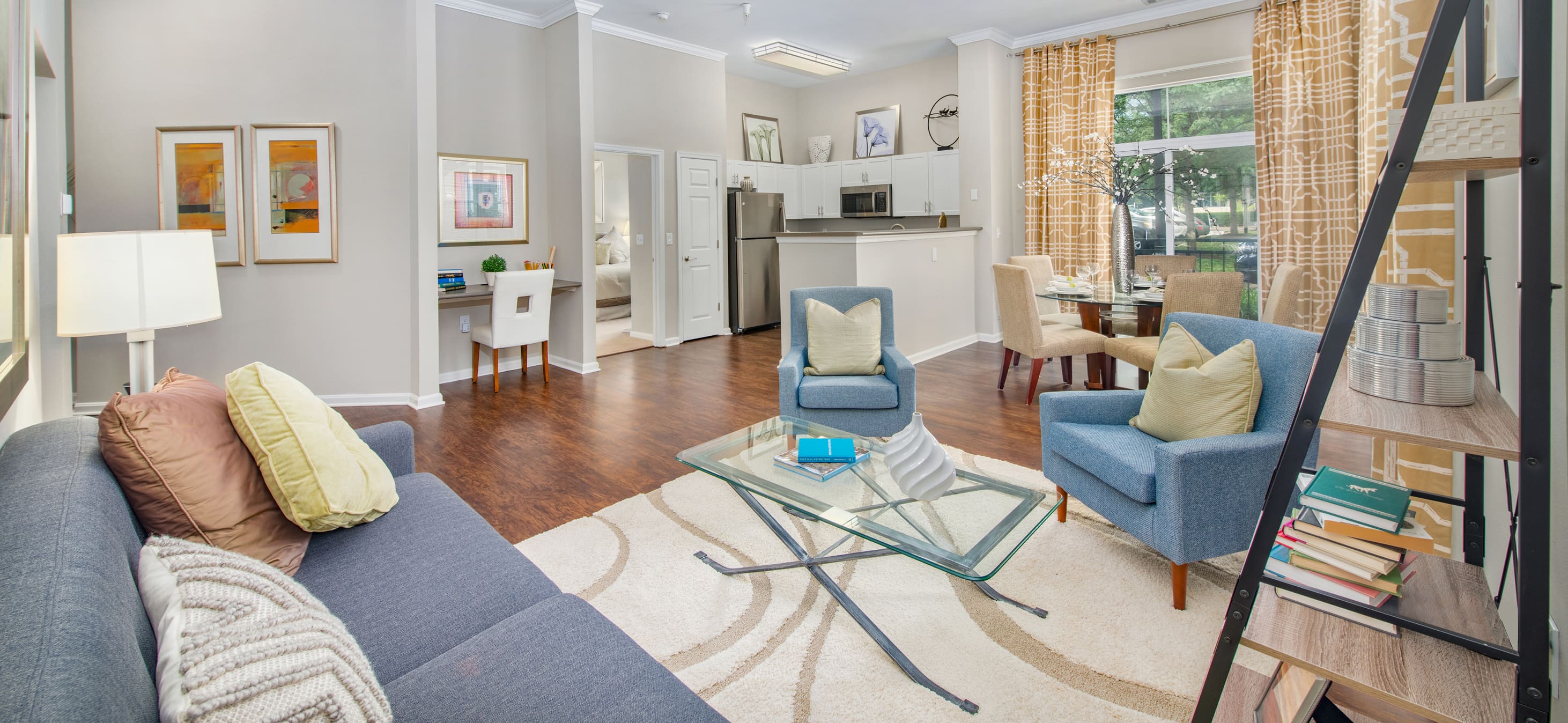 Living Room at MAA Fallsgrove in Rockville, MD