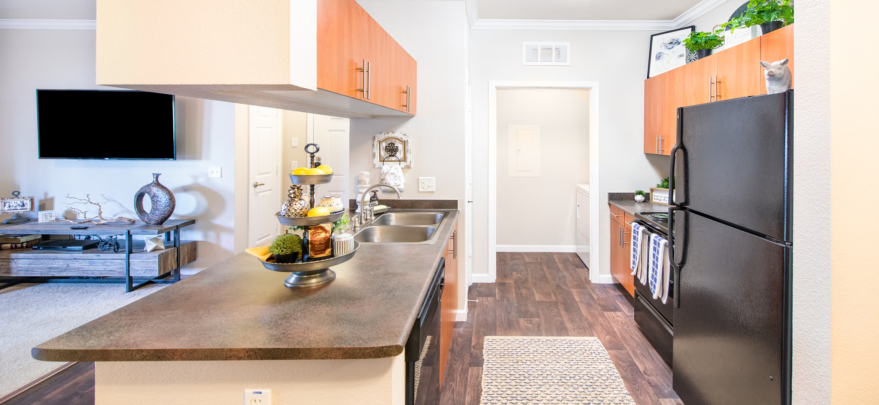 Kitchen at Talus Ranch luxury apartment homes in Phoenix, AZ