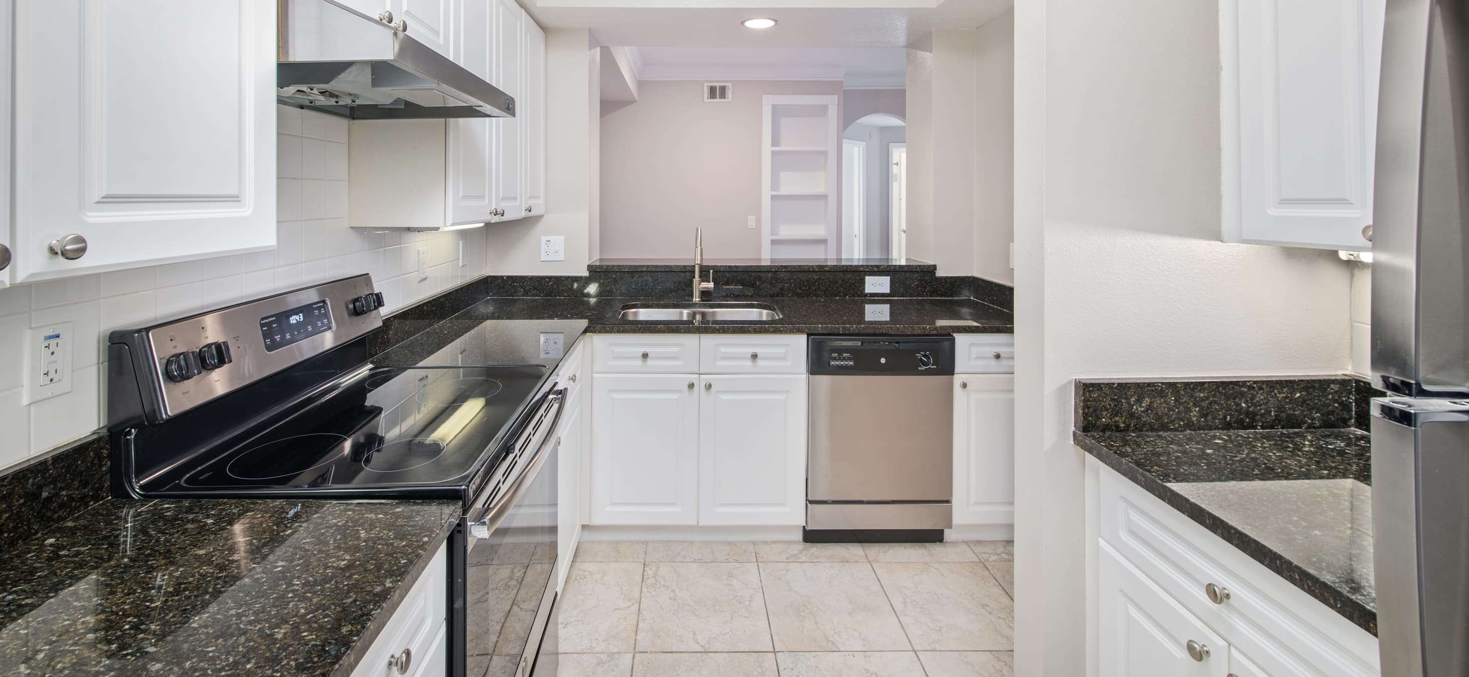 Kitchen at MAA Bay View luxury apartment homes in Tampa, FL