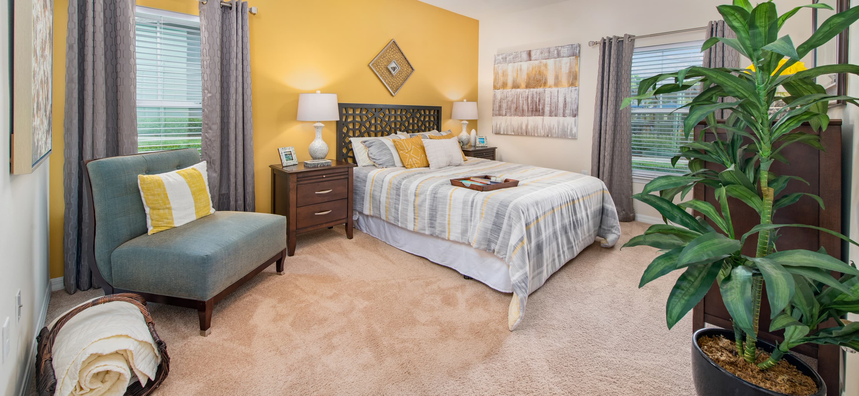 Bedroom at MAA Hampton Preserve in Tampa, FL