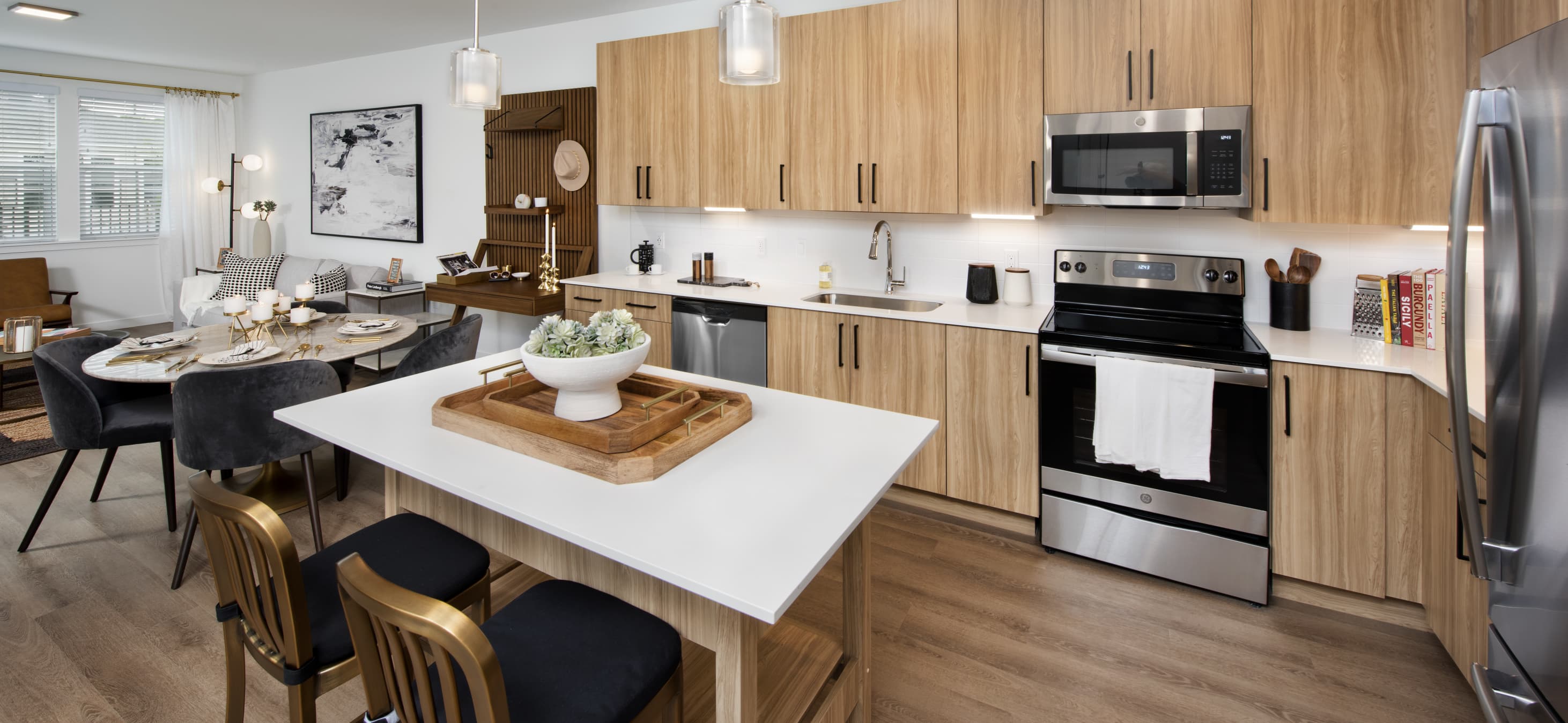 Model Kitchen at MAA Hampton Preserve in Tampa, FL