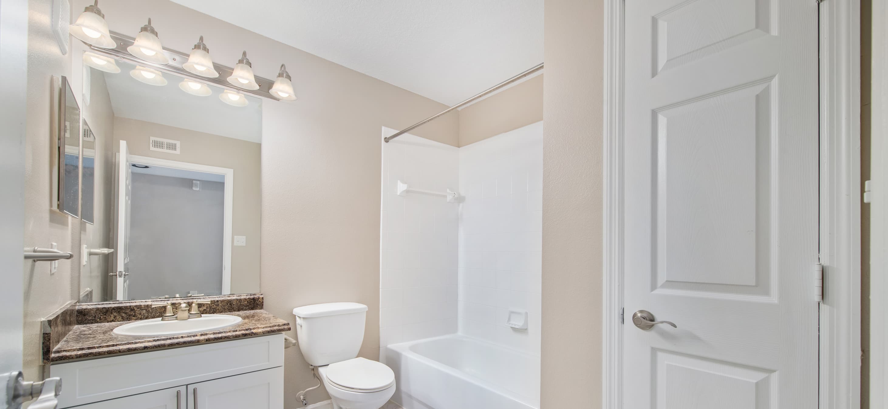 Bathroom at MAA Lakewood Ranch luxury apartment homes in Tampa, FL