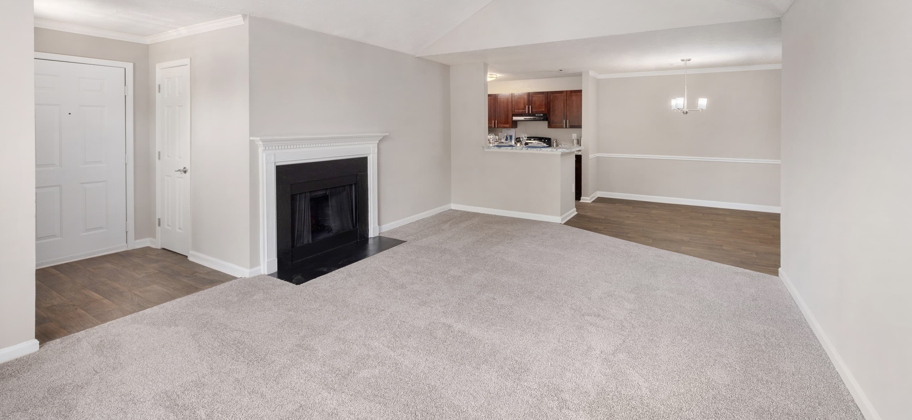 Model at MAA River Place luxury apartment homes in Duluth, GA